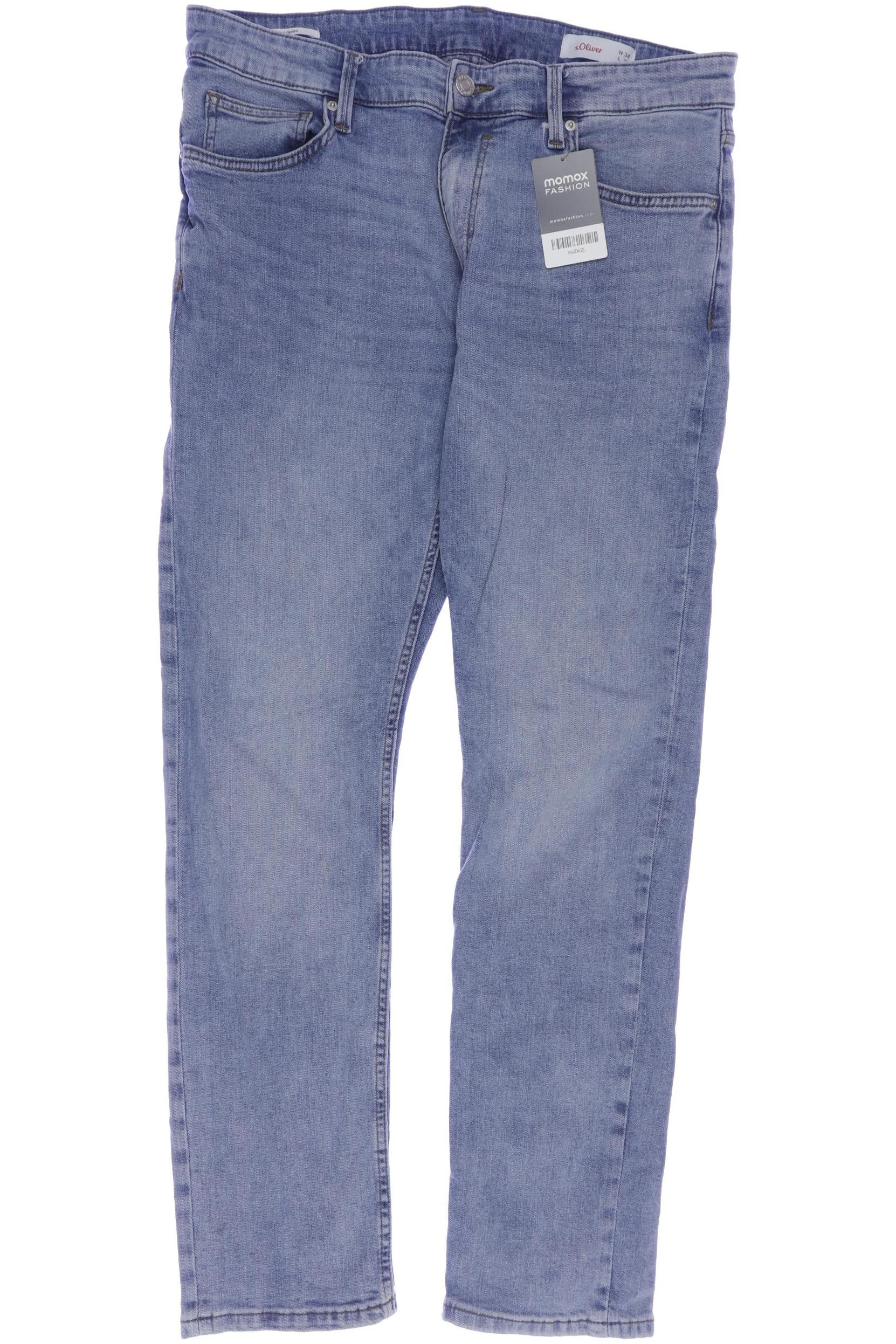 

s.Oliver Herren Jeans, blau, Gr. 34