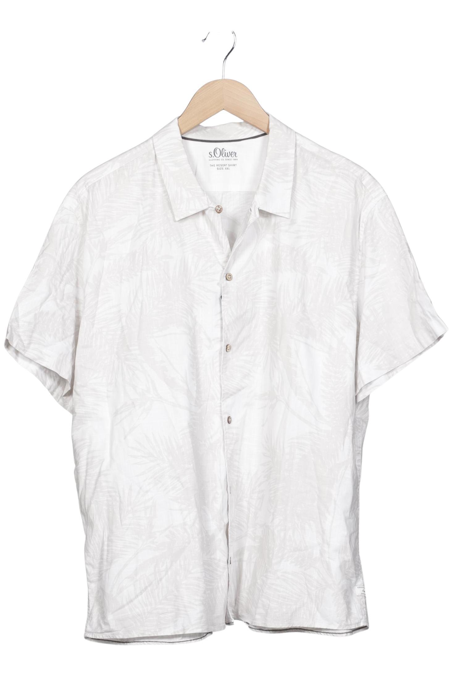 Thumbnail - s.Oliver Herren Hemd, cremeweiß, Gr. 56