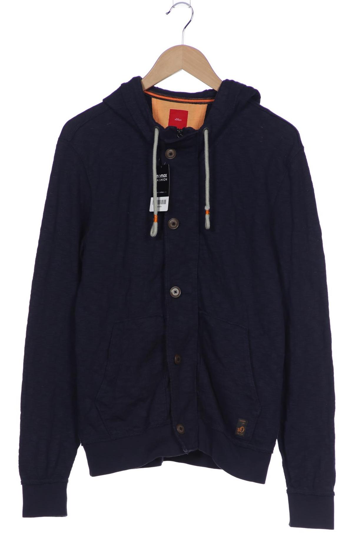 

s.Oliver Herren Kapuzenpullover, marineblau, Gr. 46