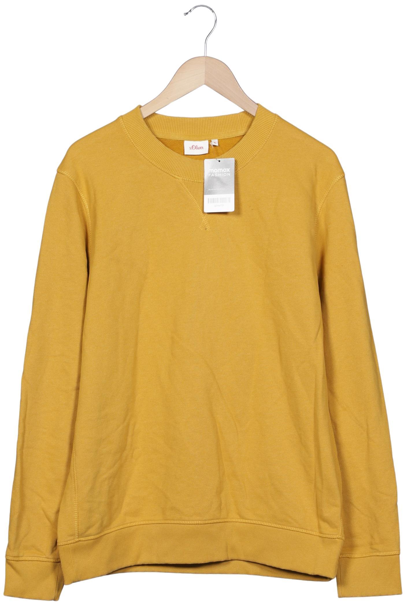 

s.Oliver Herren Sweatshirt, gelb, Gr. 54