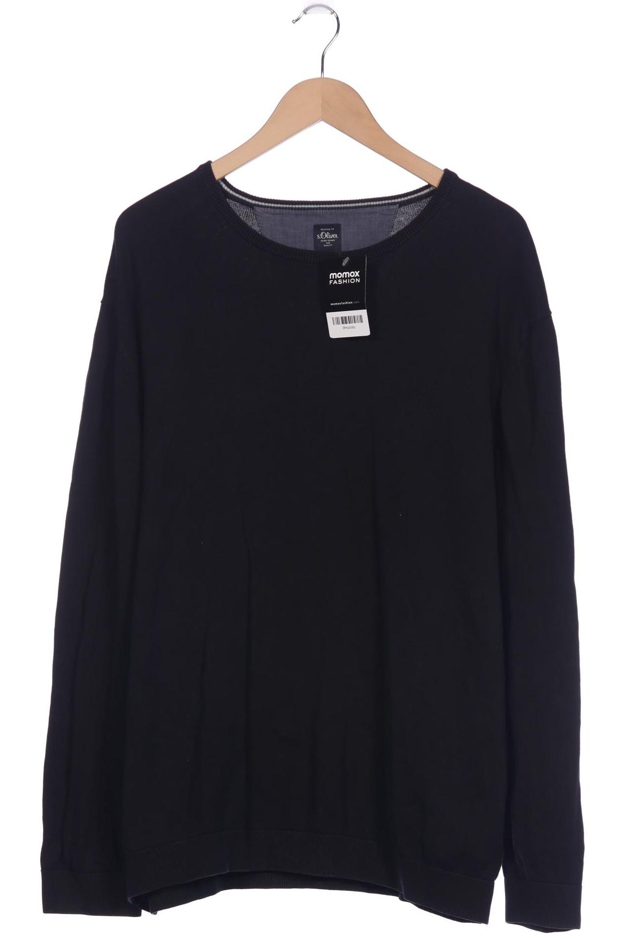 

s.Oliver Herren Sweatshirt, schwarz, Gr. 58