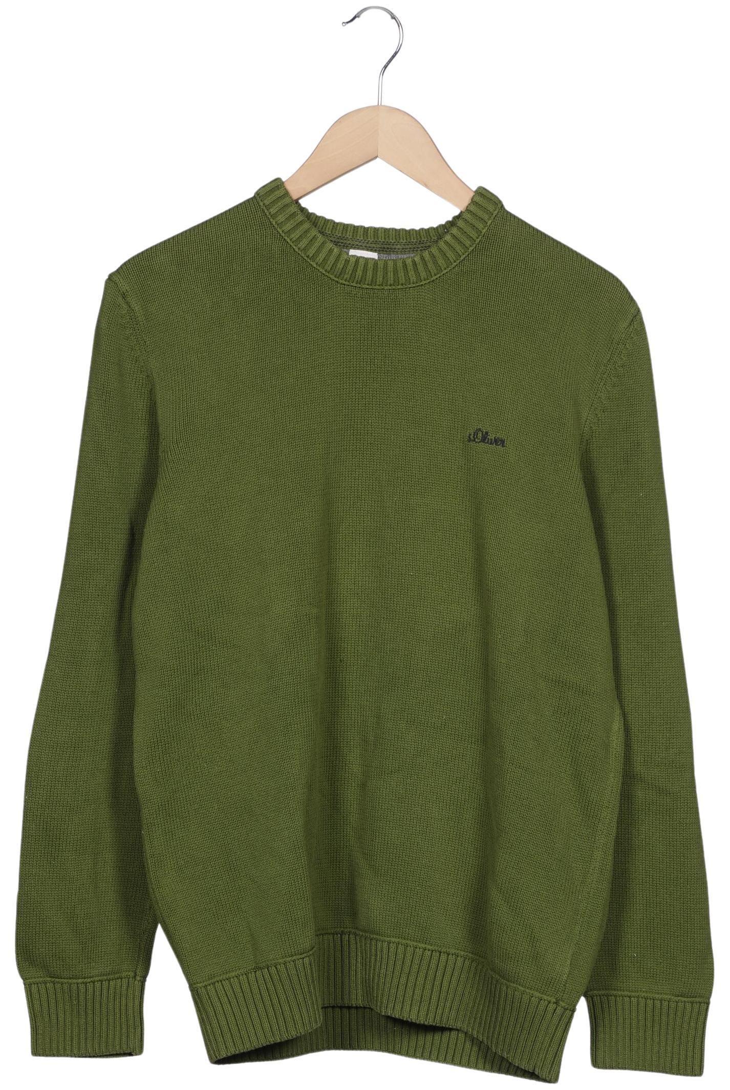 

s.Oliver Herren Pullover, grün, Gr. 52