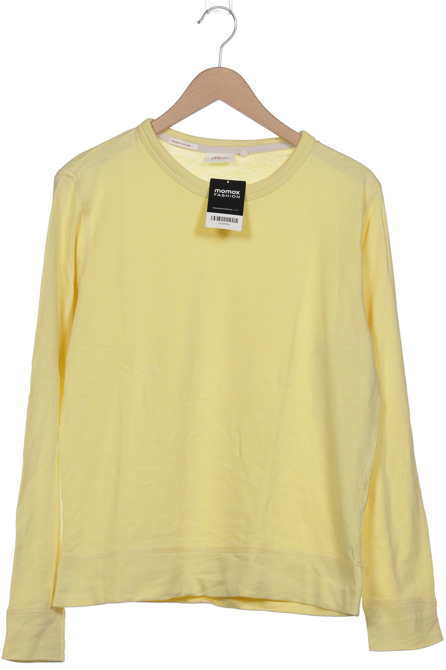 

s.Oliver Herren Sweatshirt, gelb, Gr. 48