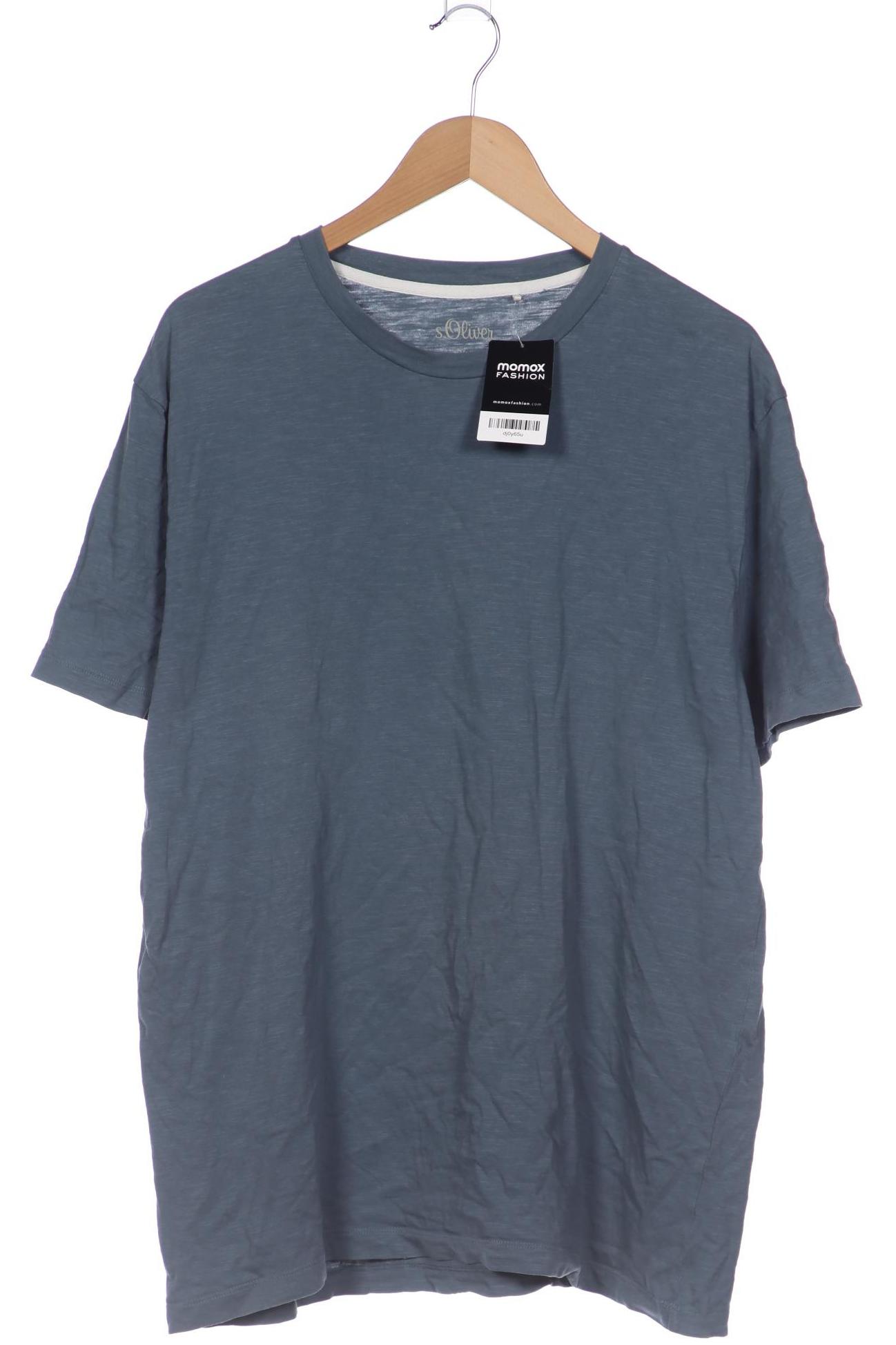 

s.Oliver Herren T-Shirt, blau, Gr. 56