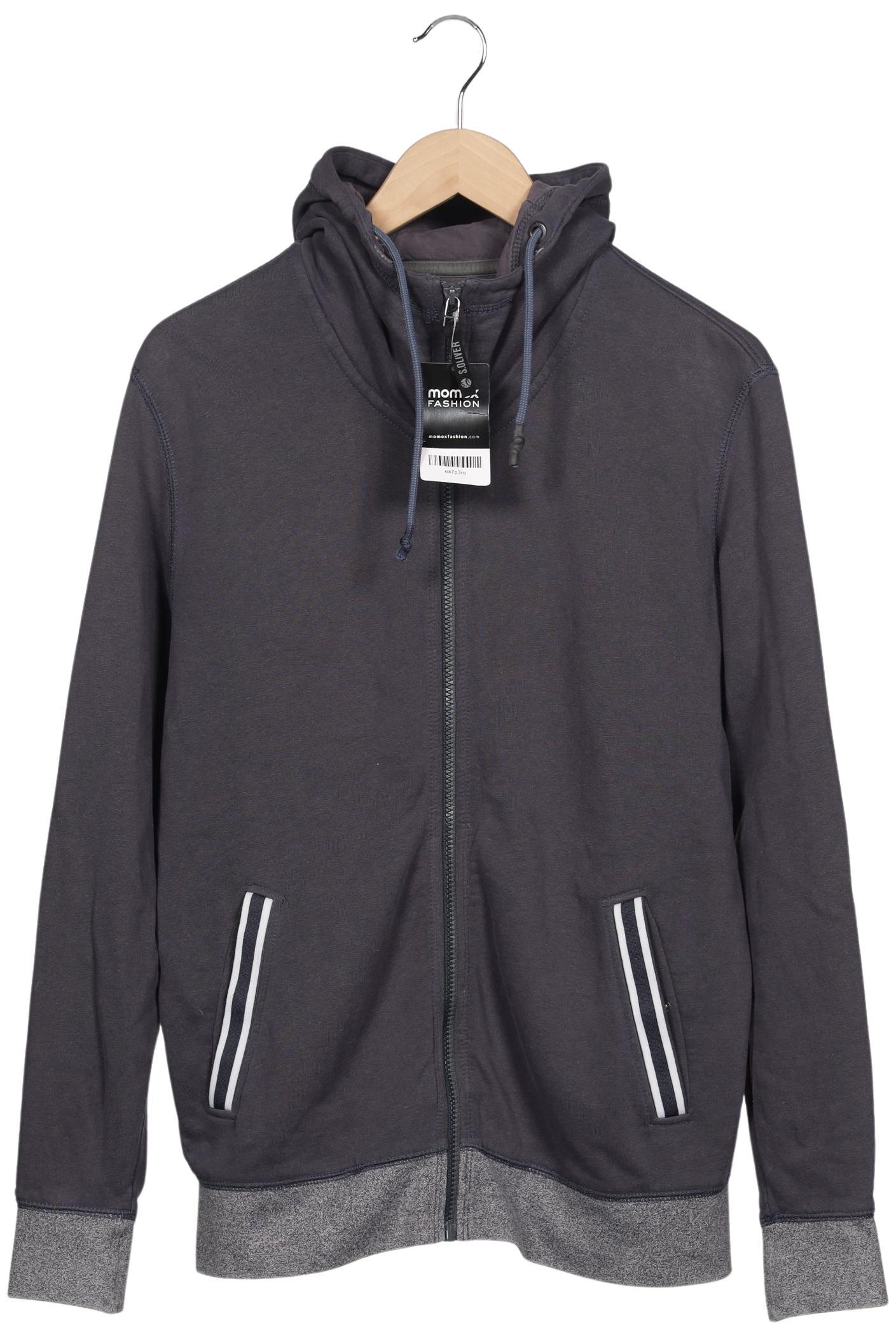 

s.Oliver Herren Kapuzenpullover, grau, Gr. 52