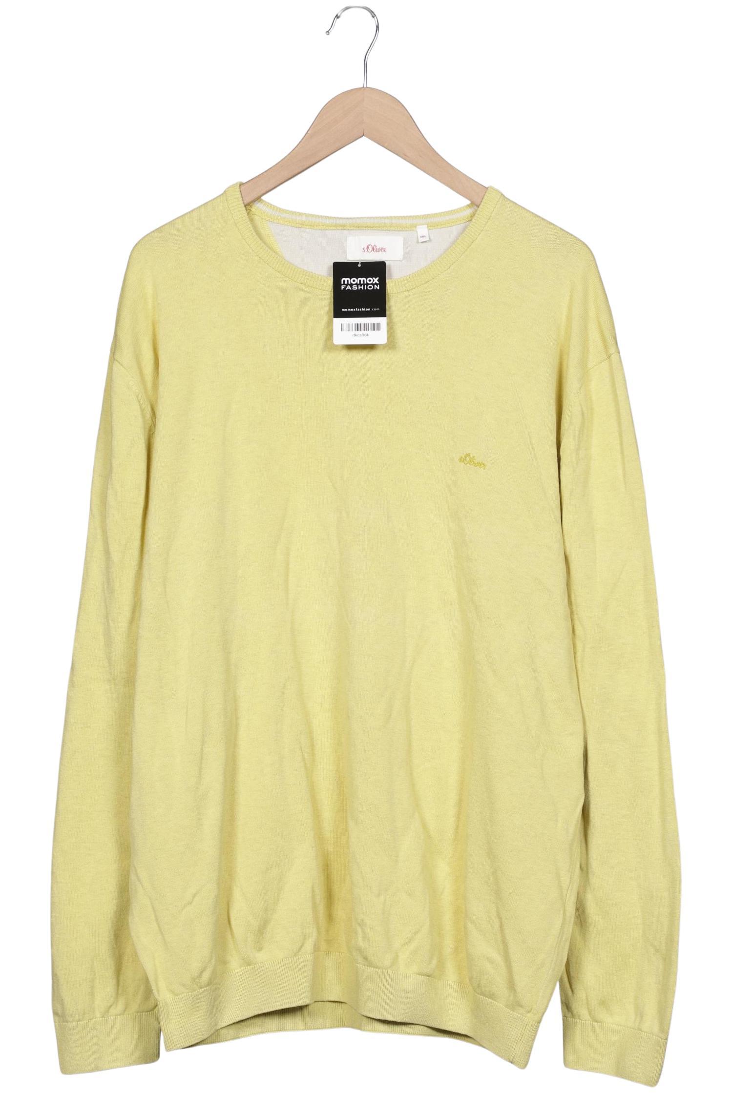

s.Oliver Herren Pullover, gelb, Gr. 58