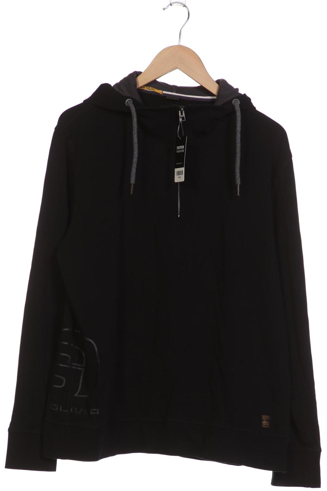 

s.Oliver Herren Kapuzenpullover, schwarz, Gr. 54