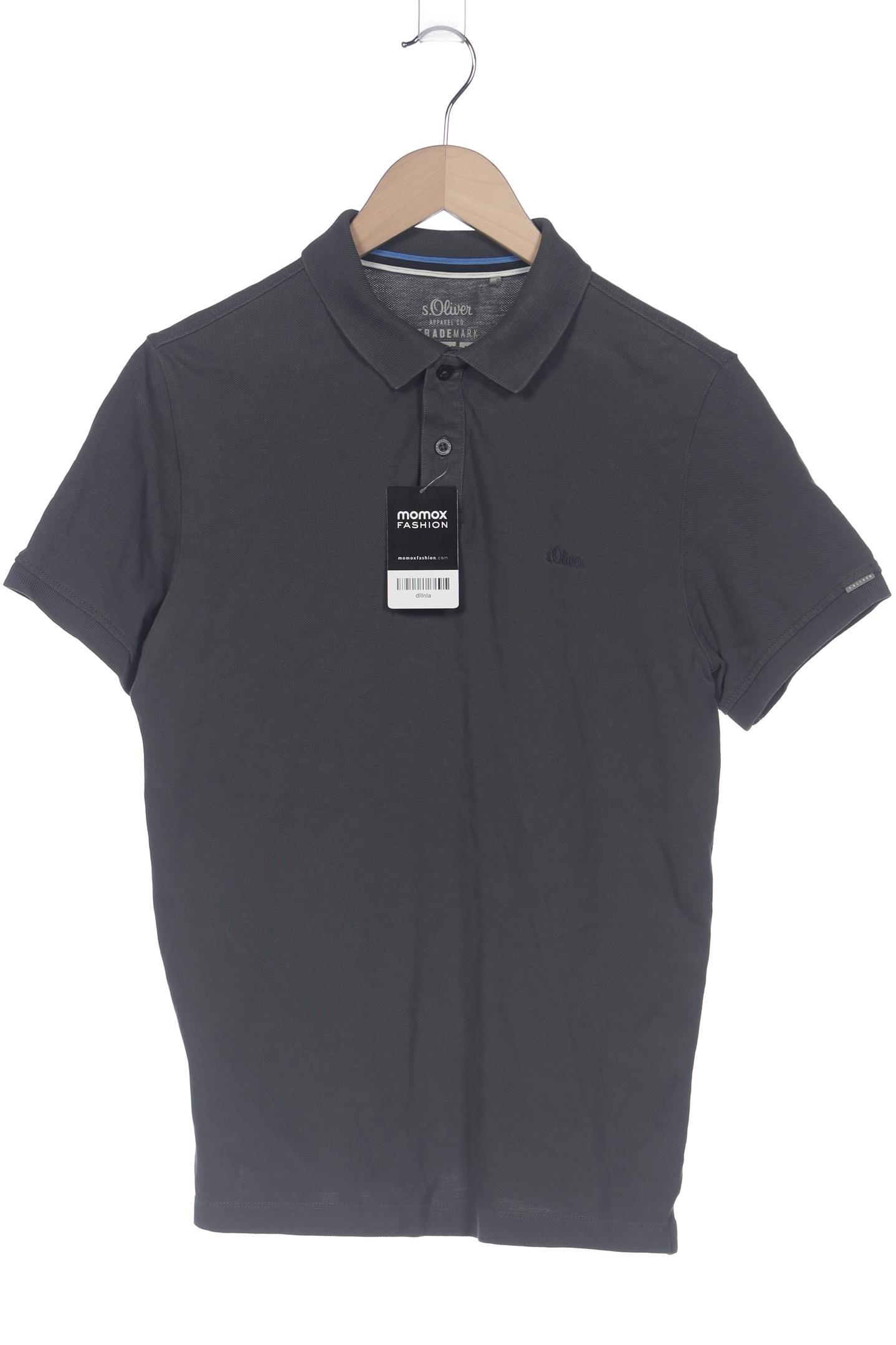 

s.Oliver Herren Poloshirt, grau, Gr. 48