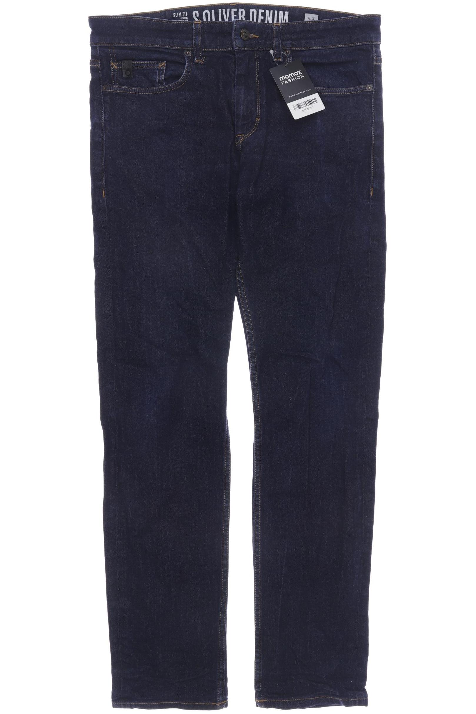

s.Oliver Herren Jeans, marineblau, Gr. 33