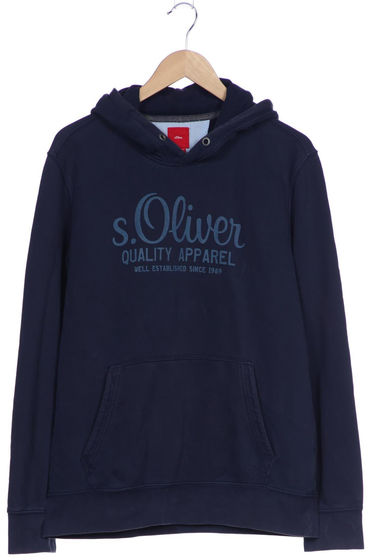 

s.Oliver Herren Kapuzenpullover, marineblau, Gr. 52