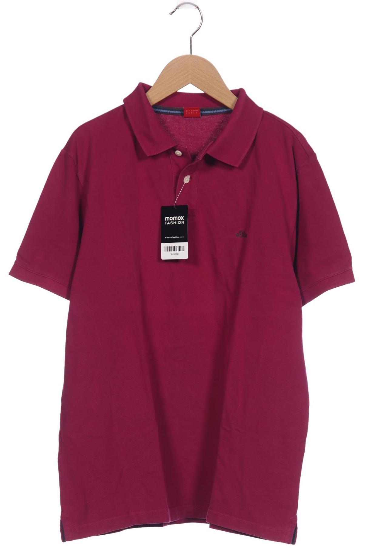 

s.Oliver Herren Poloshirt, pink, Gr. 52