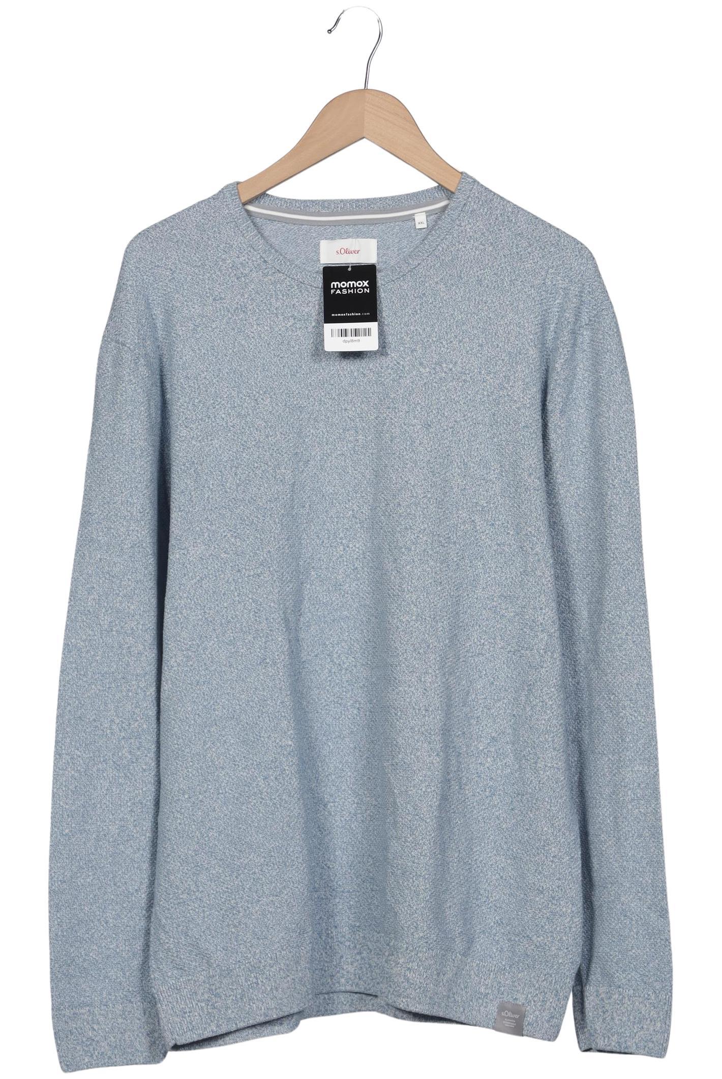 

s.Oliver Herren Pullover, blau, Gr. 56