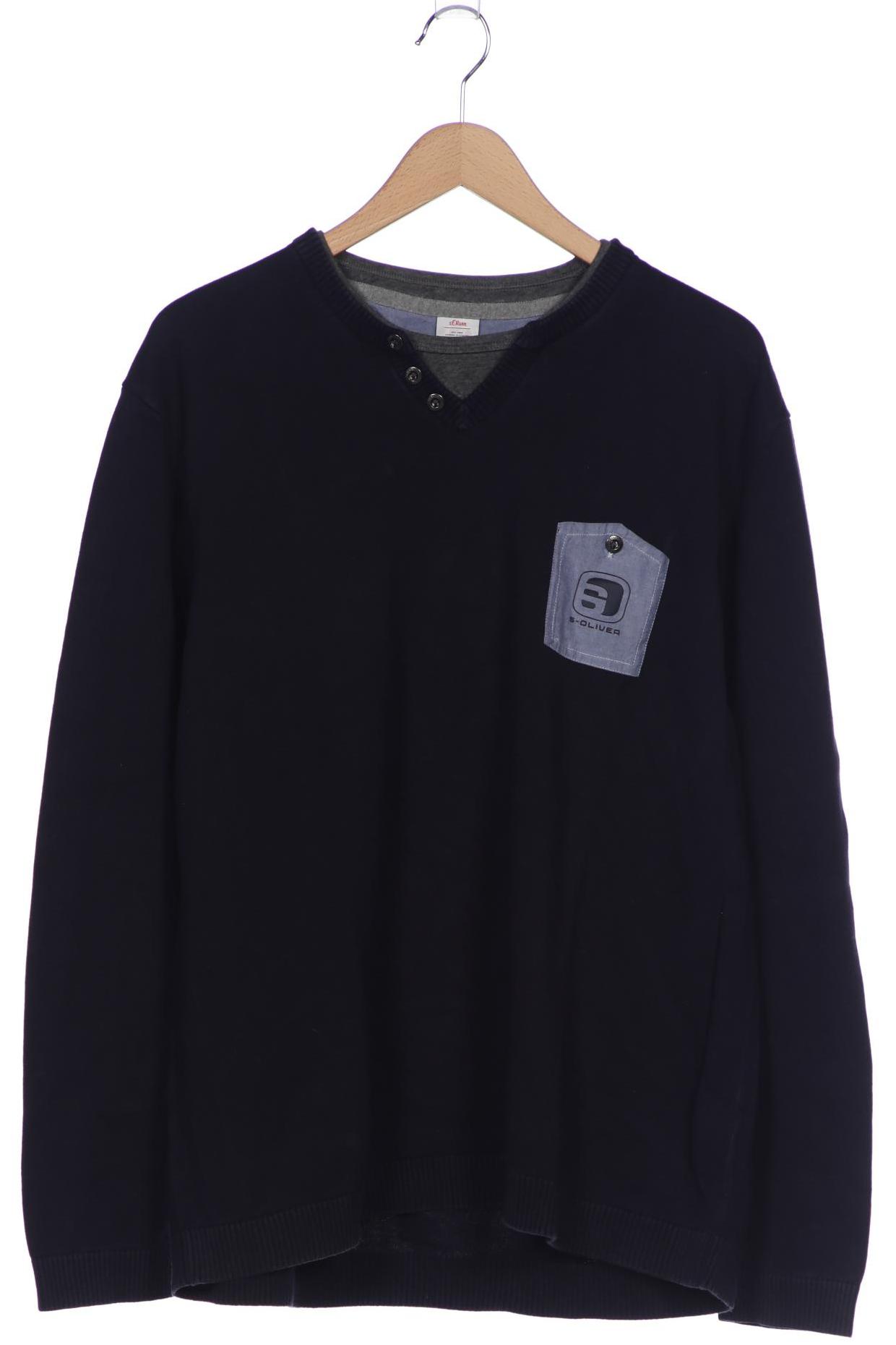 

s.Oliver Herren Pullover, marineblau, Gr. 58