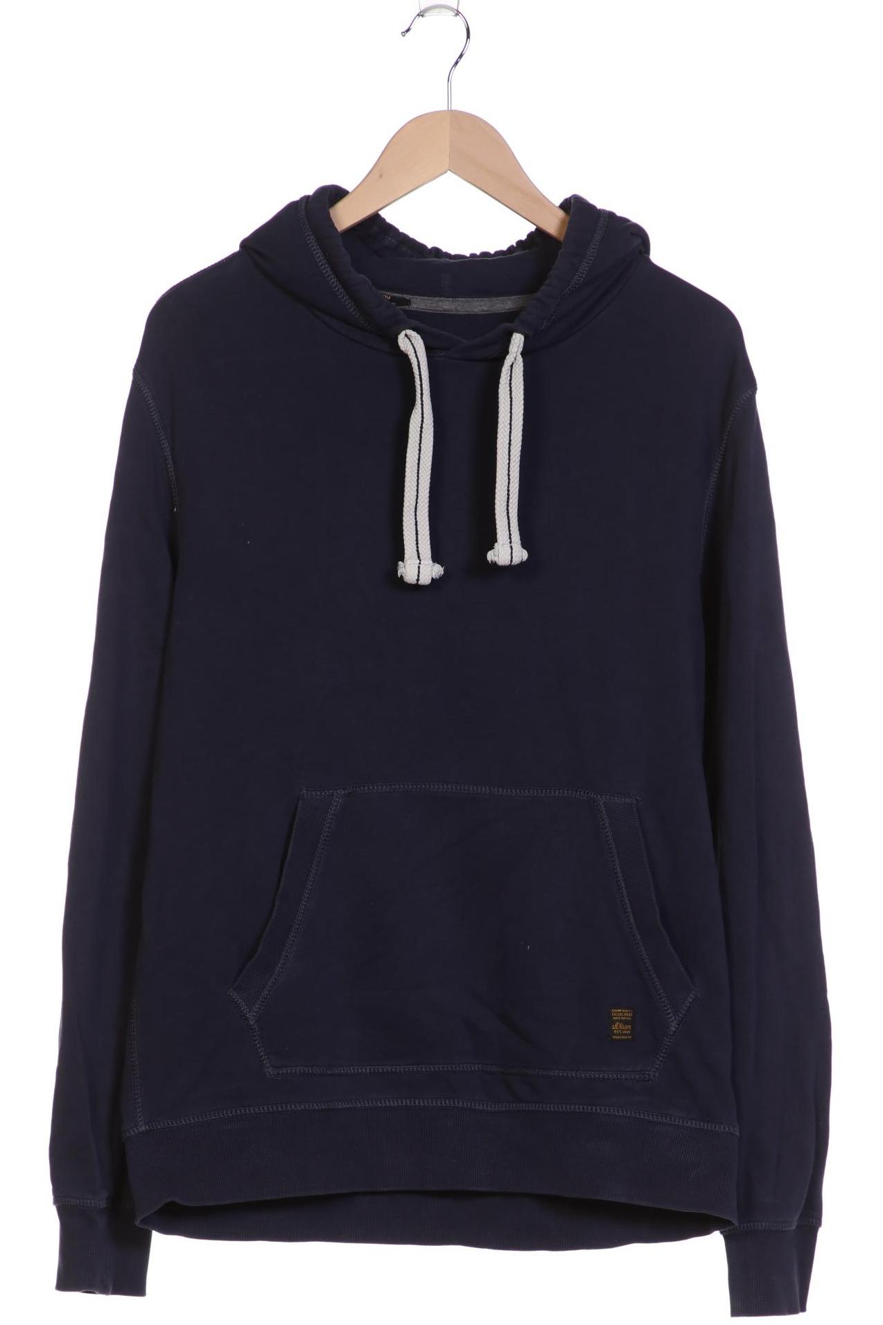 

s.Oliver Herren Kapuzenpullover, marineblau, Gr. 52