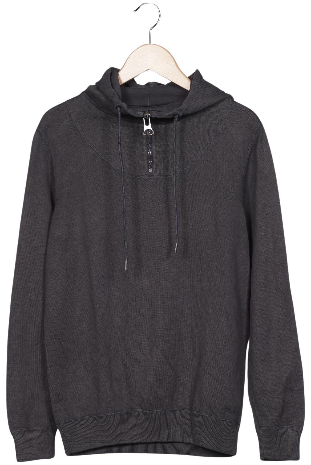 

s.Oliver Herren Kapuzenpullover, grau, Gr. 48