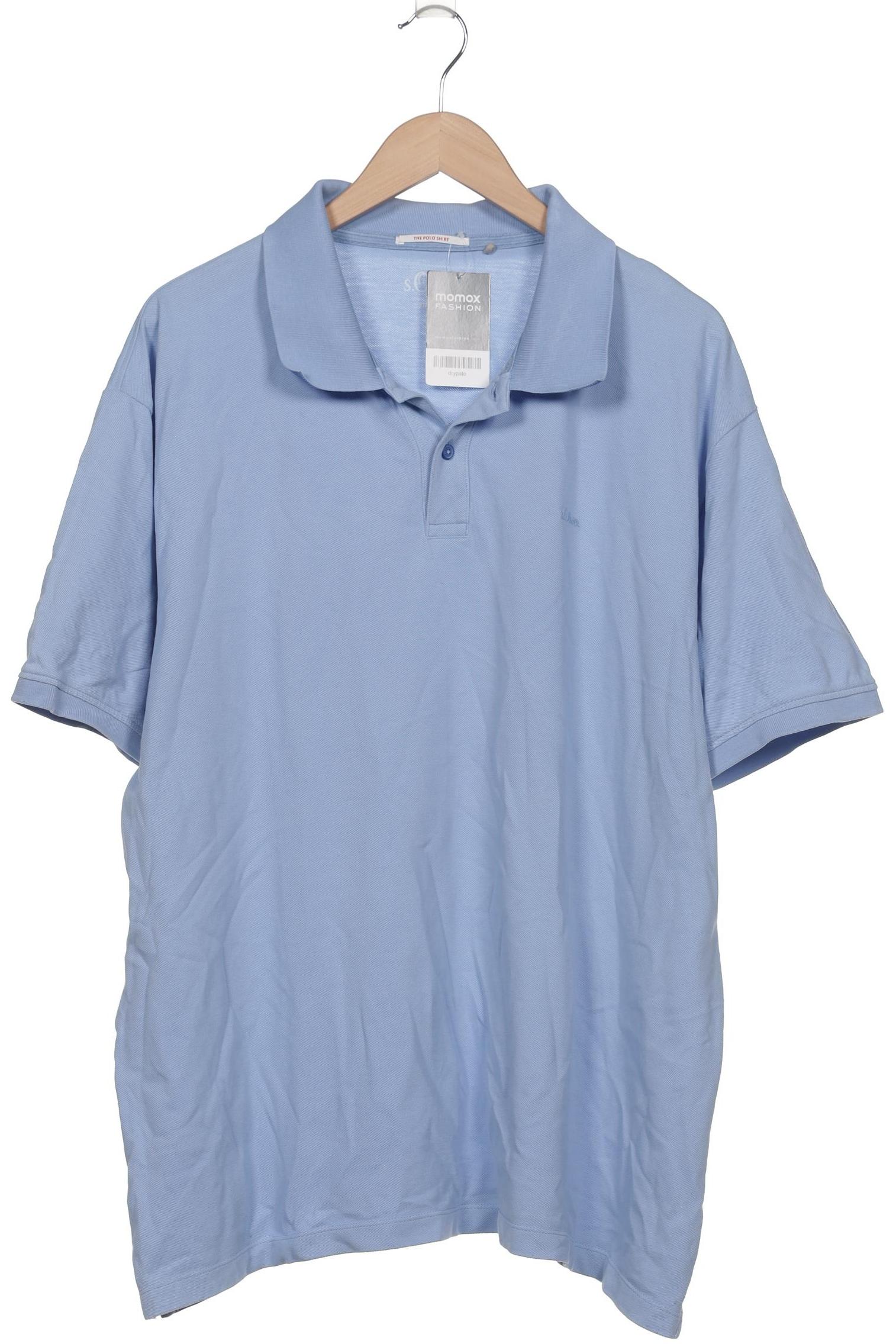

s.Oliver Herren Poloshirt, hellblau, Gr. 58