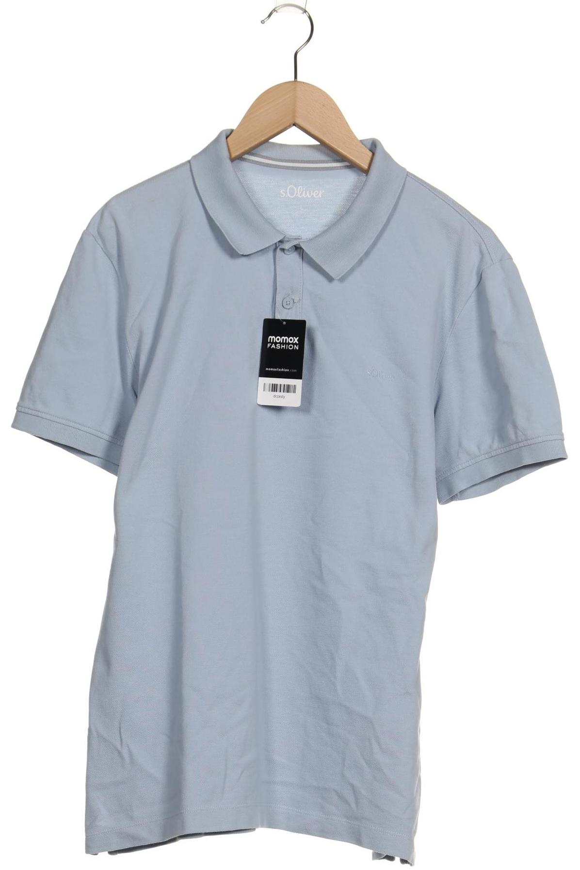 

s.Oliver Herren Poloshirt, hellblau, Gr. 52