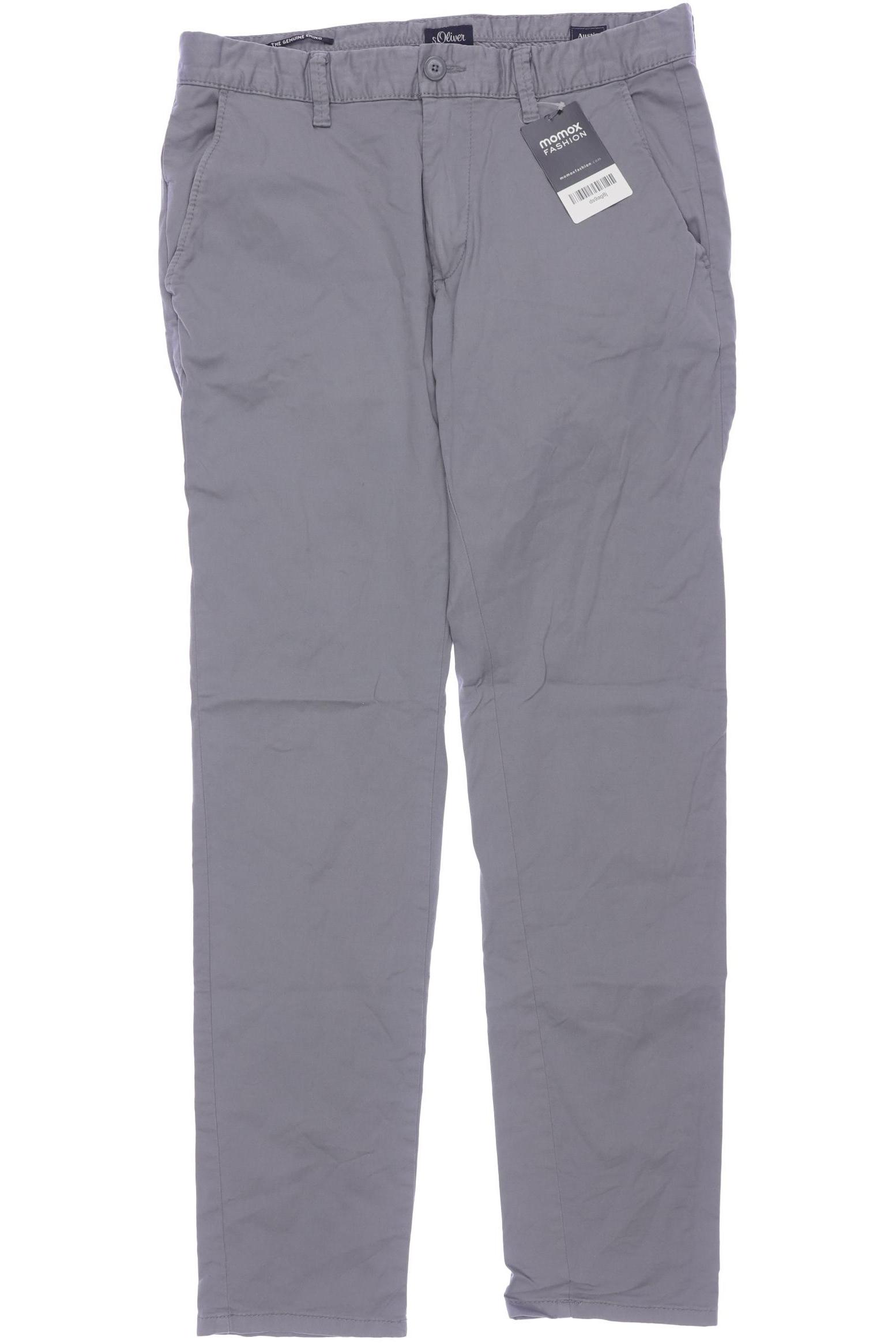 

s.Oliver Herren Stoffhose, grau, Gr. 30