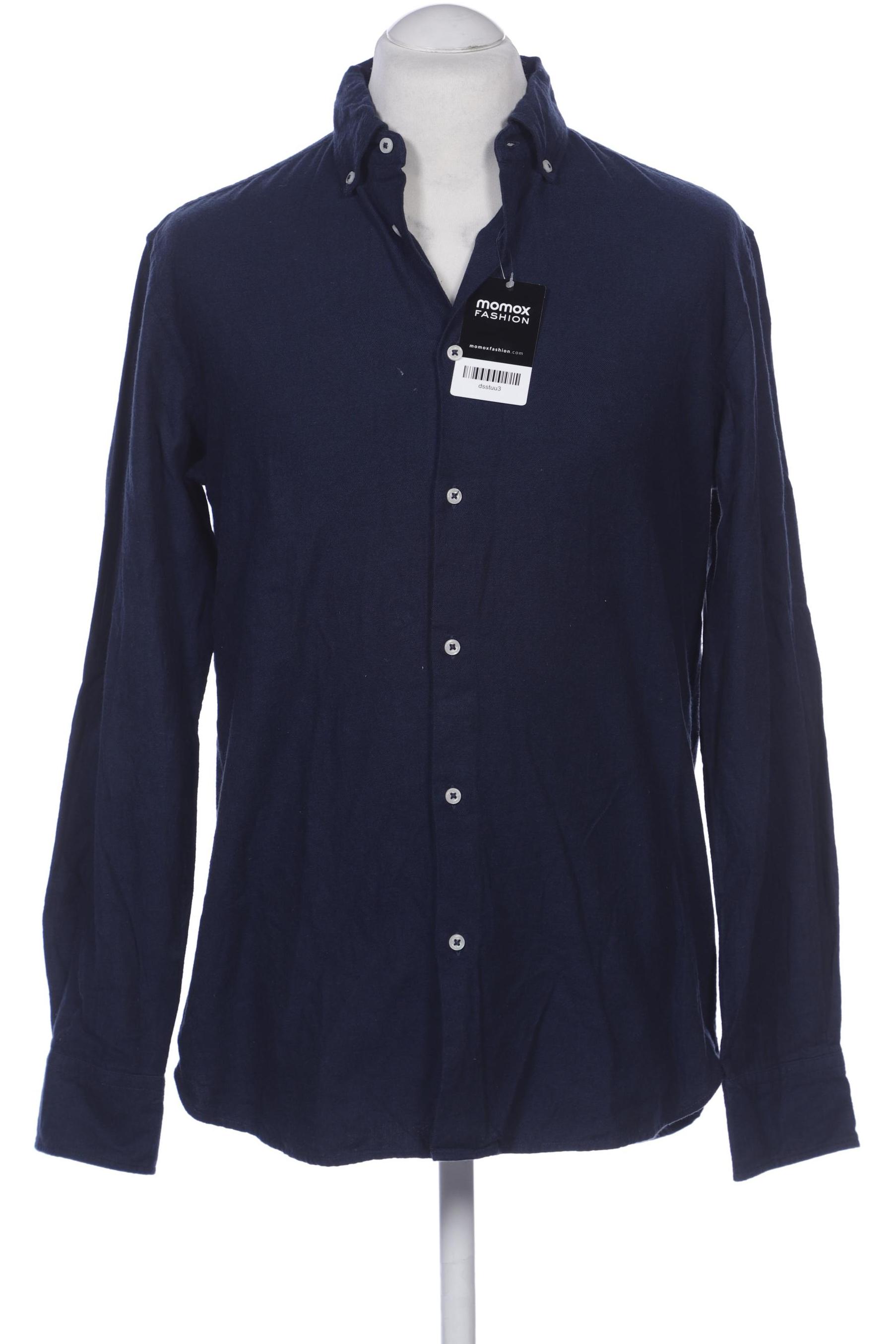

s.Oliver Herren Hemd, marineblau, Gr. 52