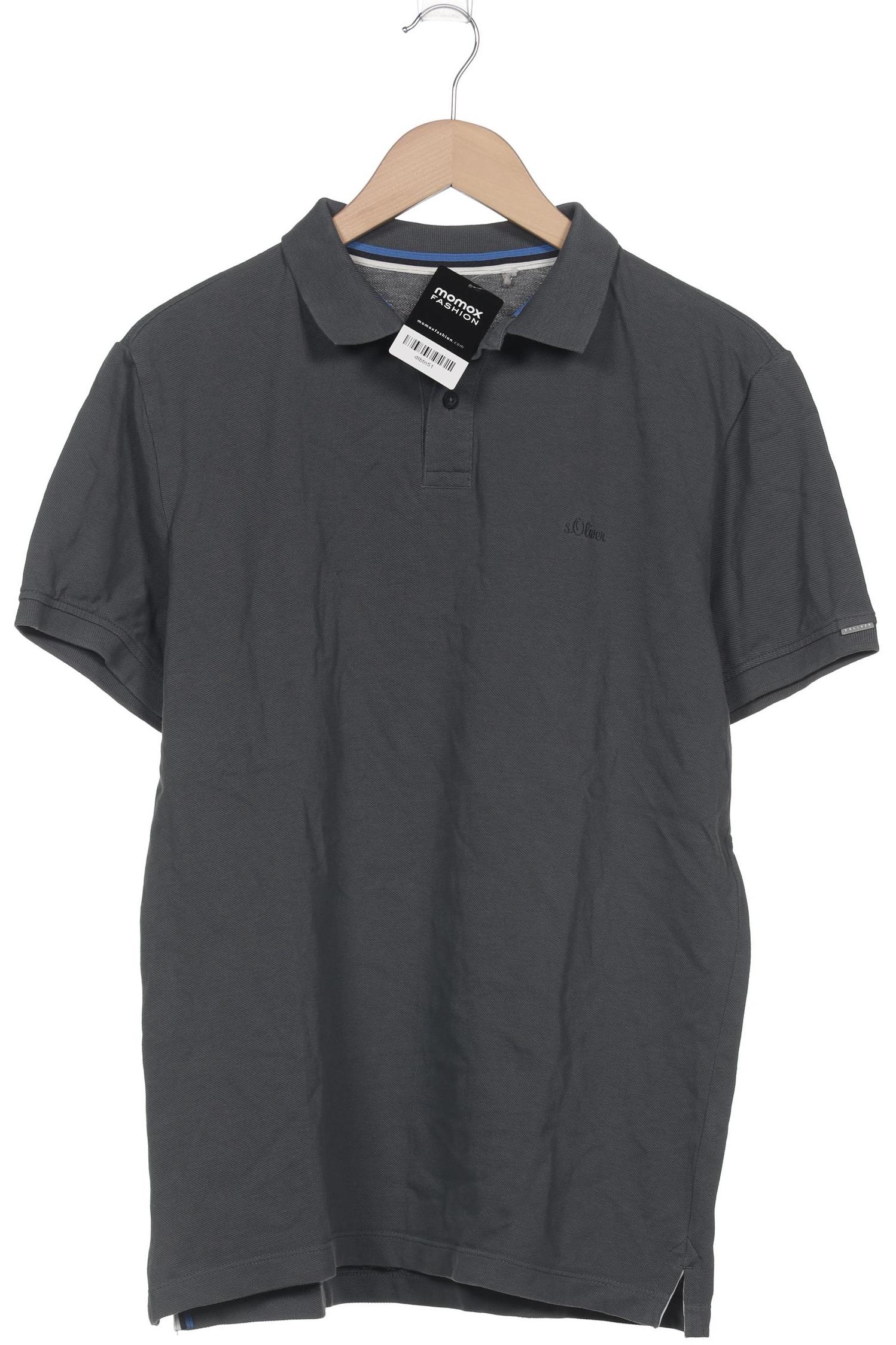 

s.Oliver Herren Poloshirt, grau, Gr. 52