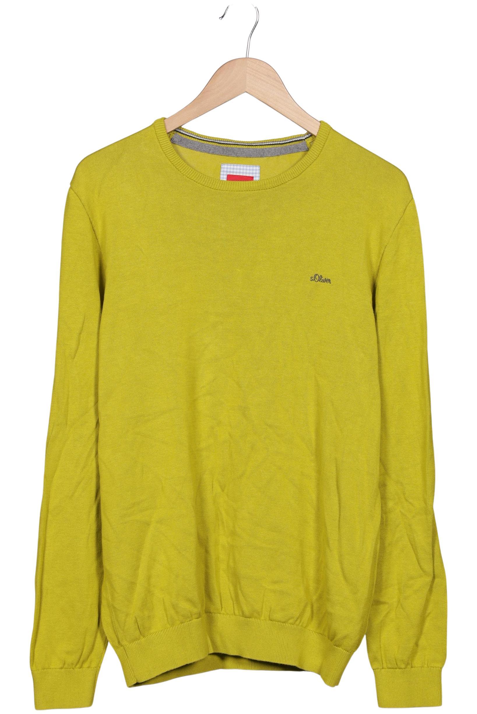

s.Oliver Herren Pullover, gelb, Gr. 52
