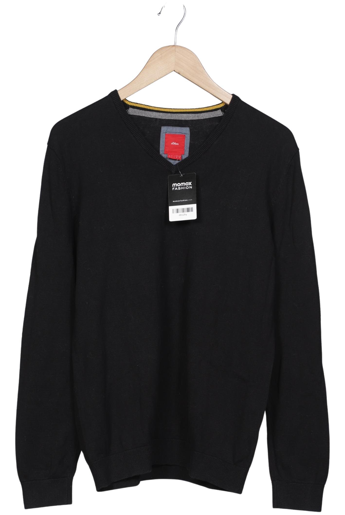 

s.Oliver Herren Pullover, schwarz, Gr. 48