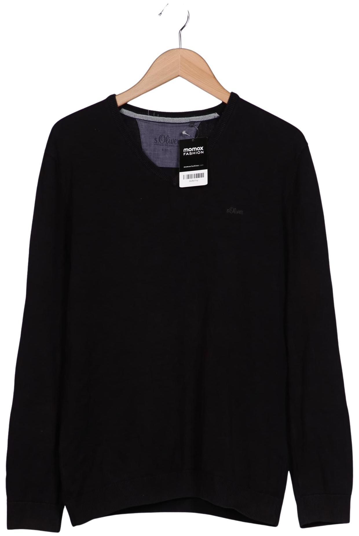 

s.Oliver Herren Pullover, schwarz, Gr. 52