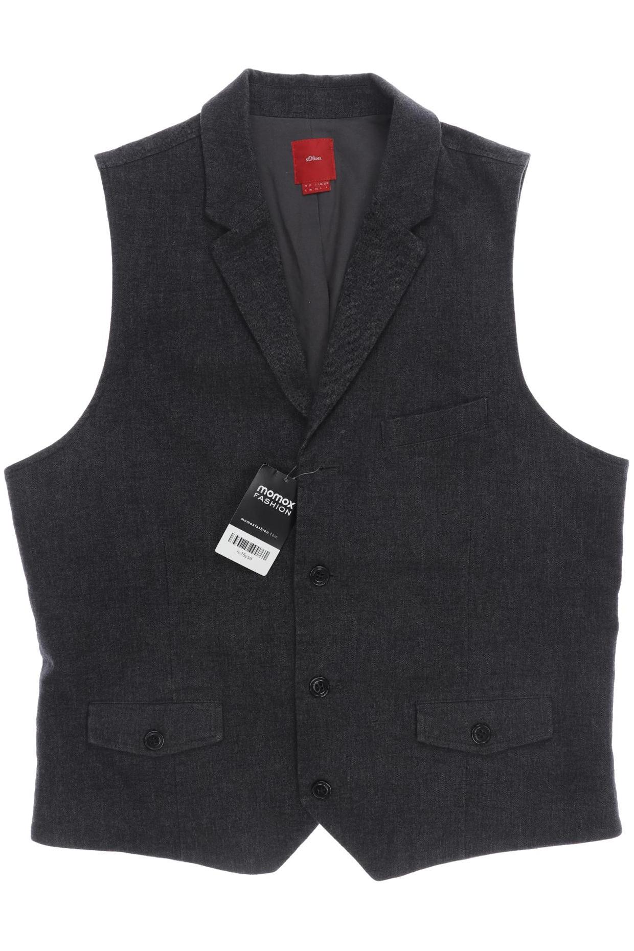 

s.Oliver Herren Weste, grau, Gr. 52