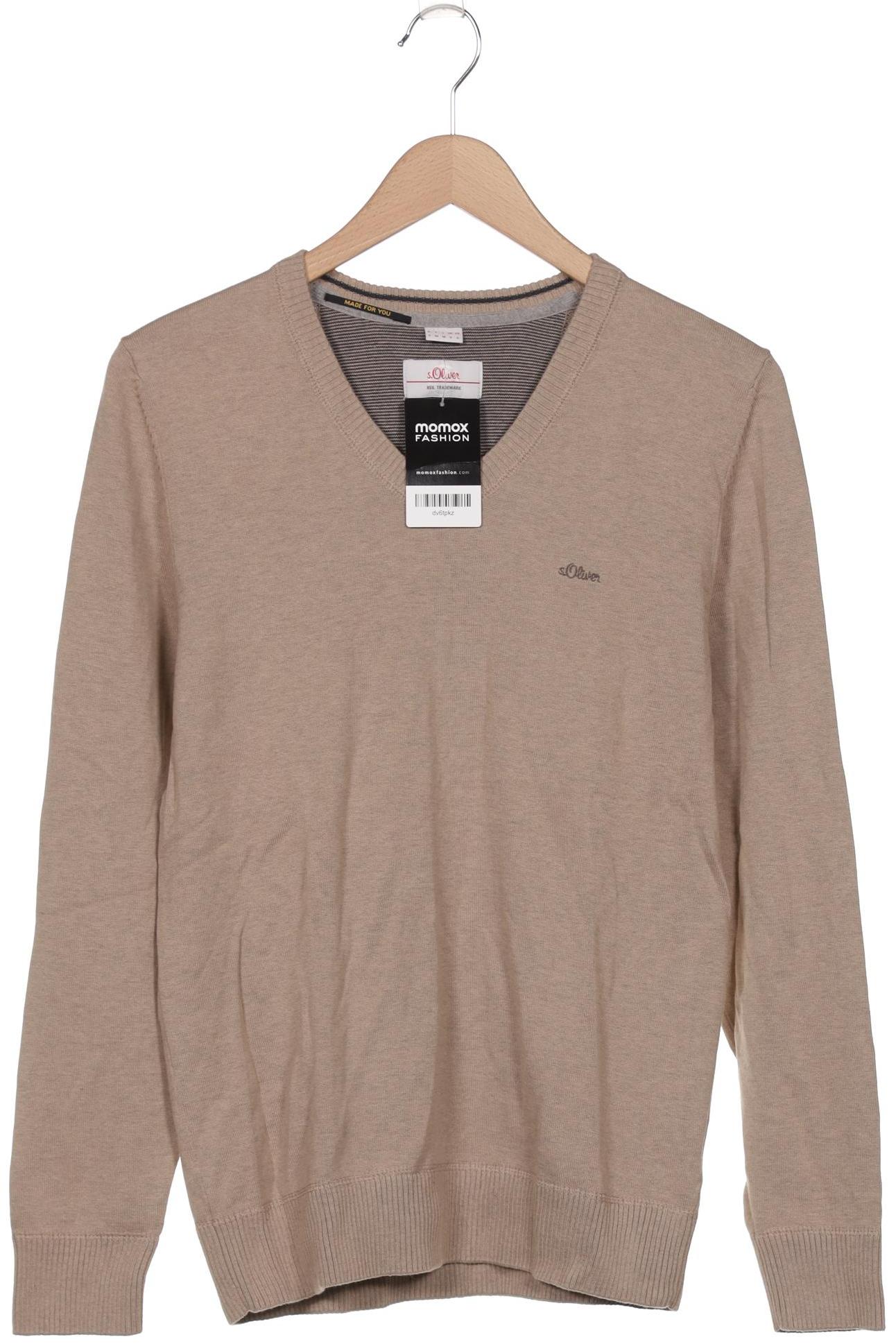 

s.Oliver Herren Pullover, beige, Gr. 46