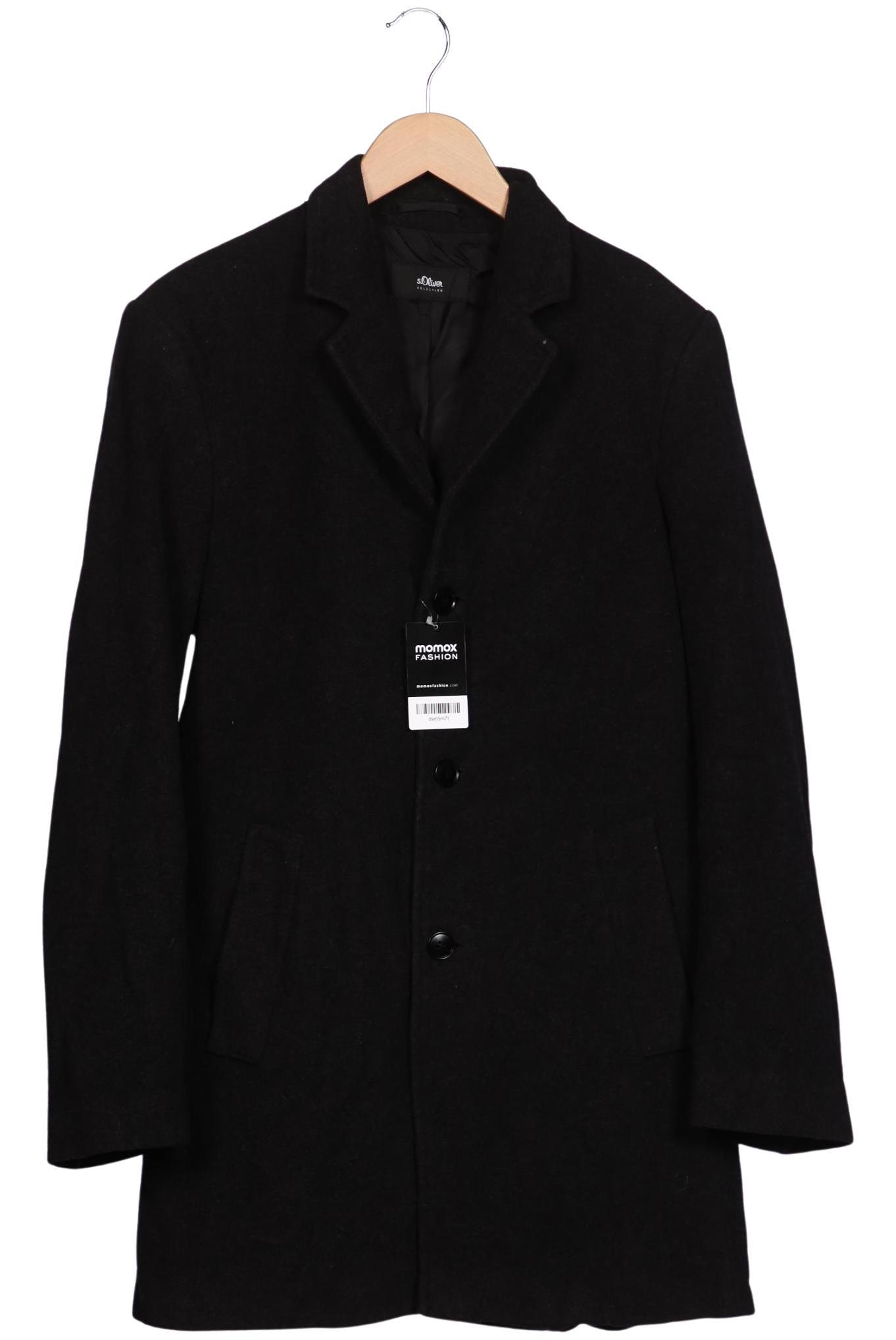 

s.Oliver Herren Mantel, schwarz, Gr. 98