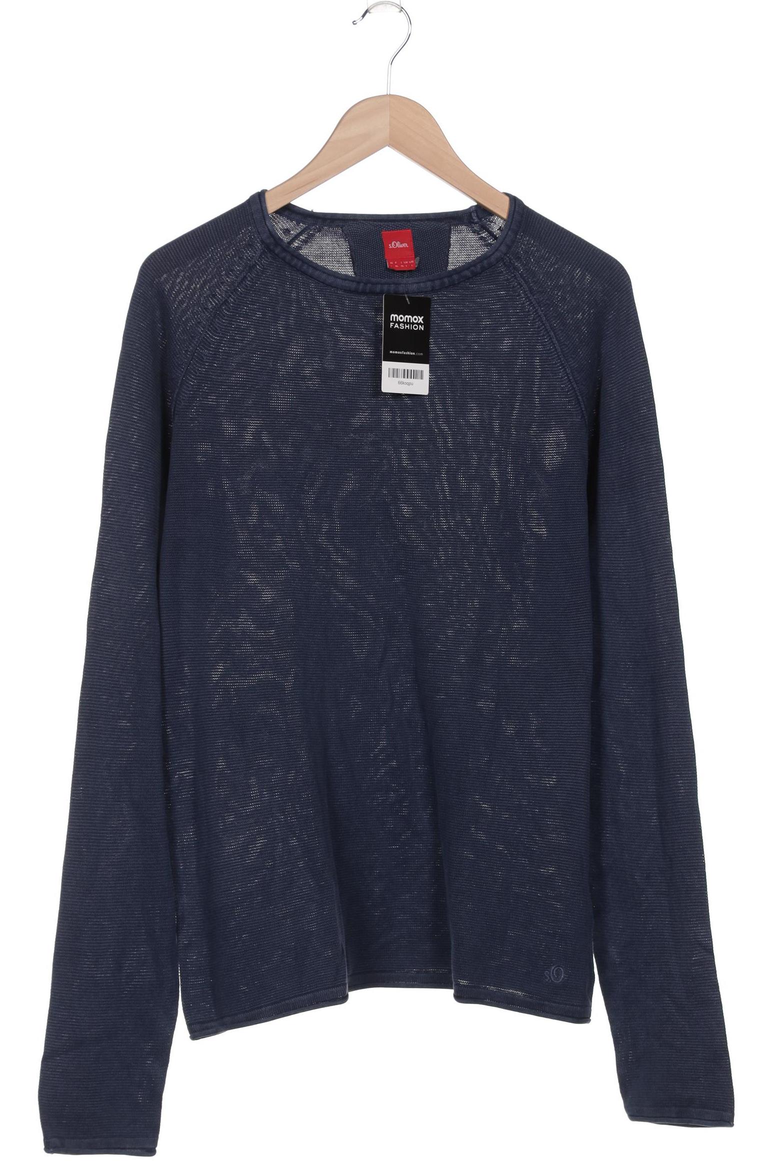 Thumbnail - s.Oliver Herren Pullover, marineblau, Gr. 52