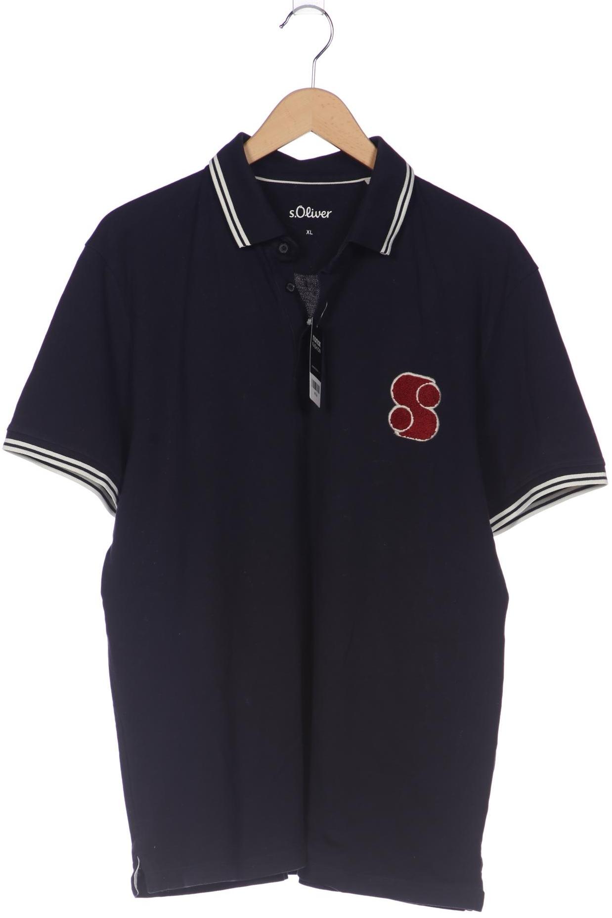 

s.Oliver Herren Poloshirt, marineblau, Gr. 54