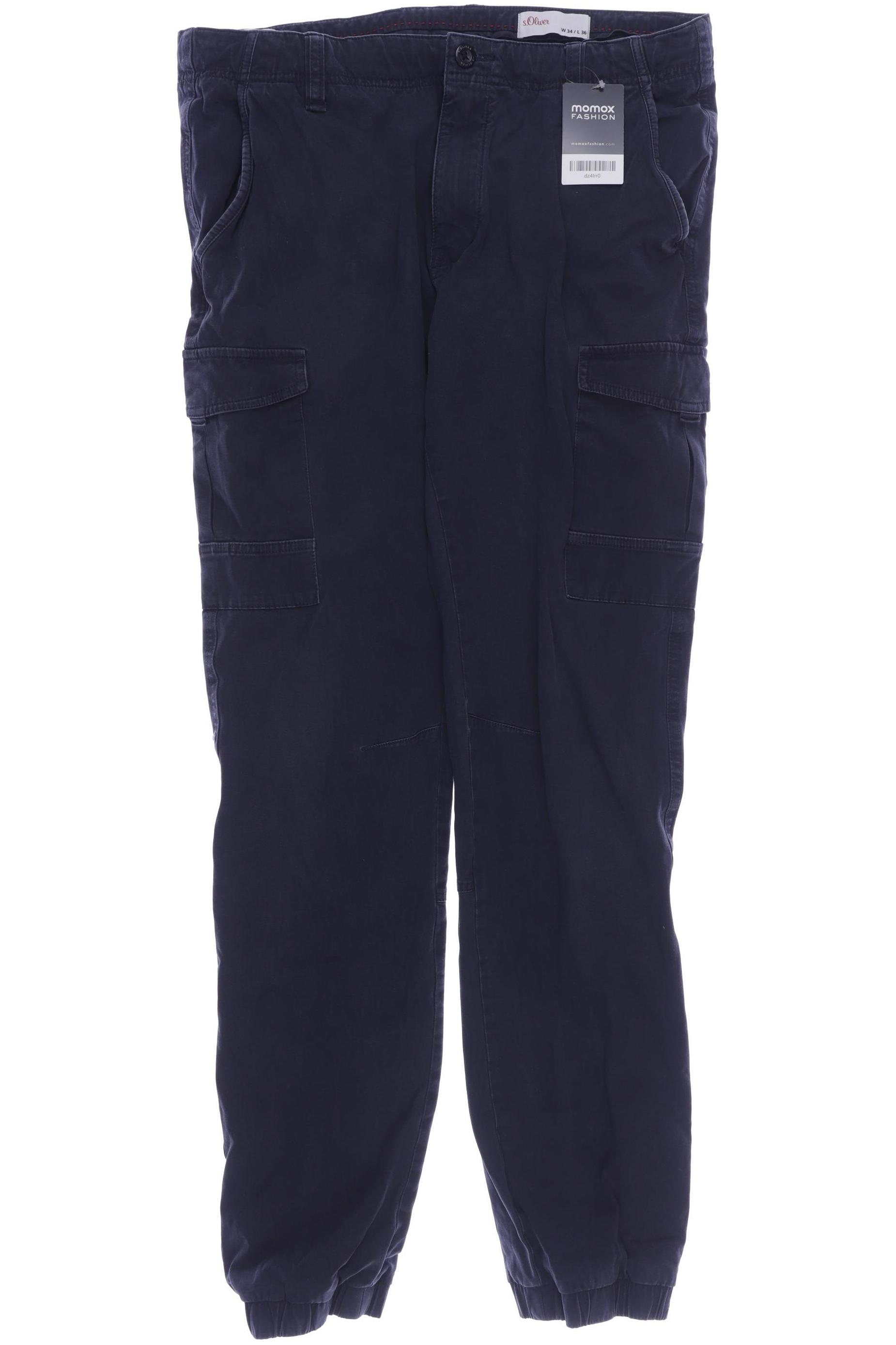 

s.Oliver Herren Stoffhose, marineblau