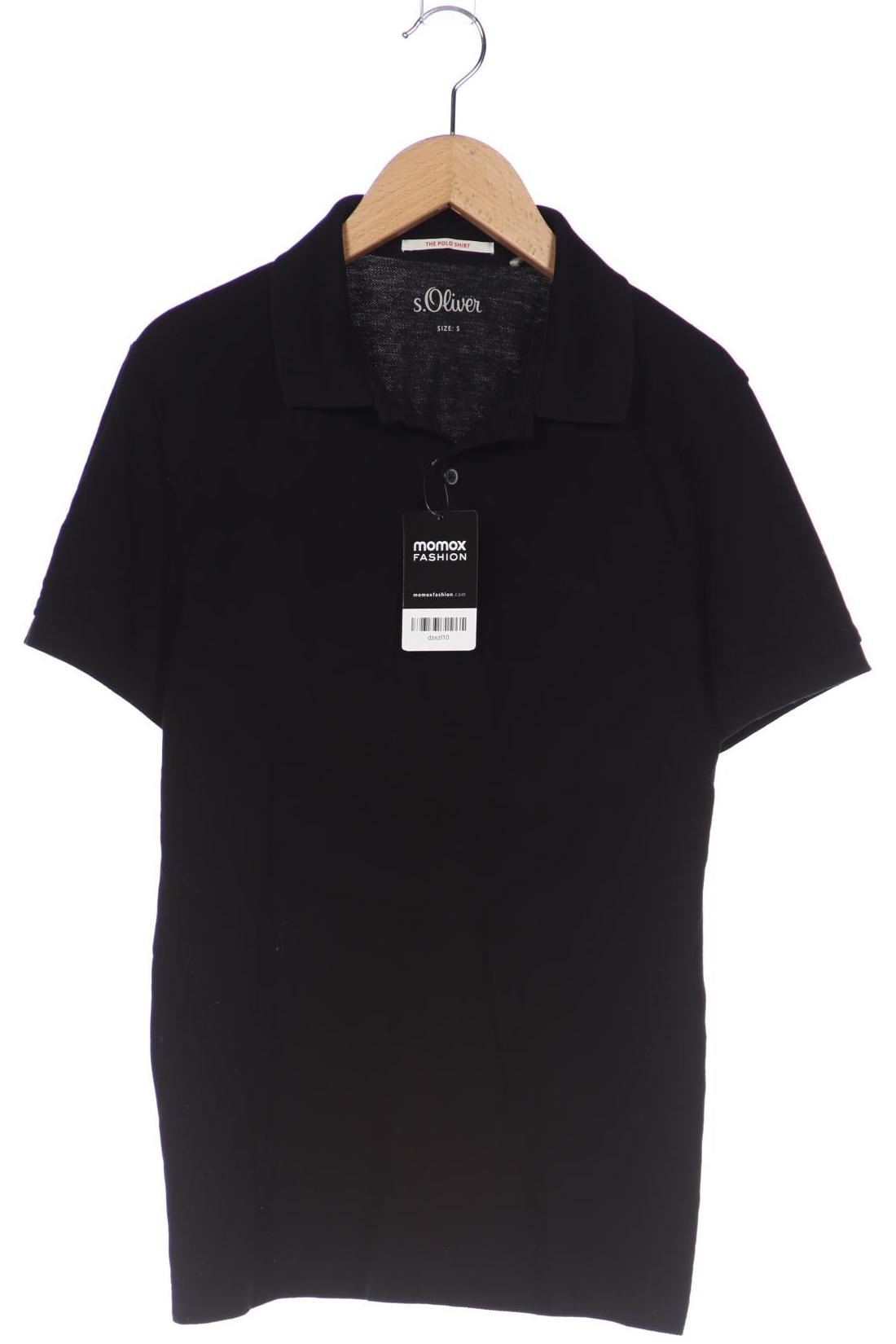 

s.Oliver Herren Poloshirt, schwarz, Gr. 46