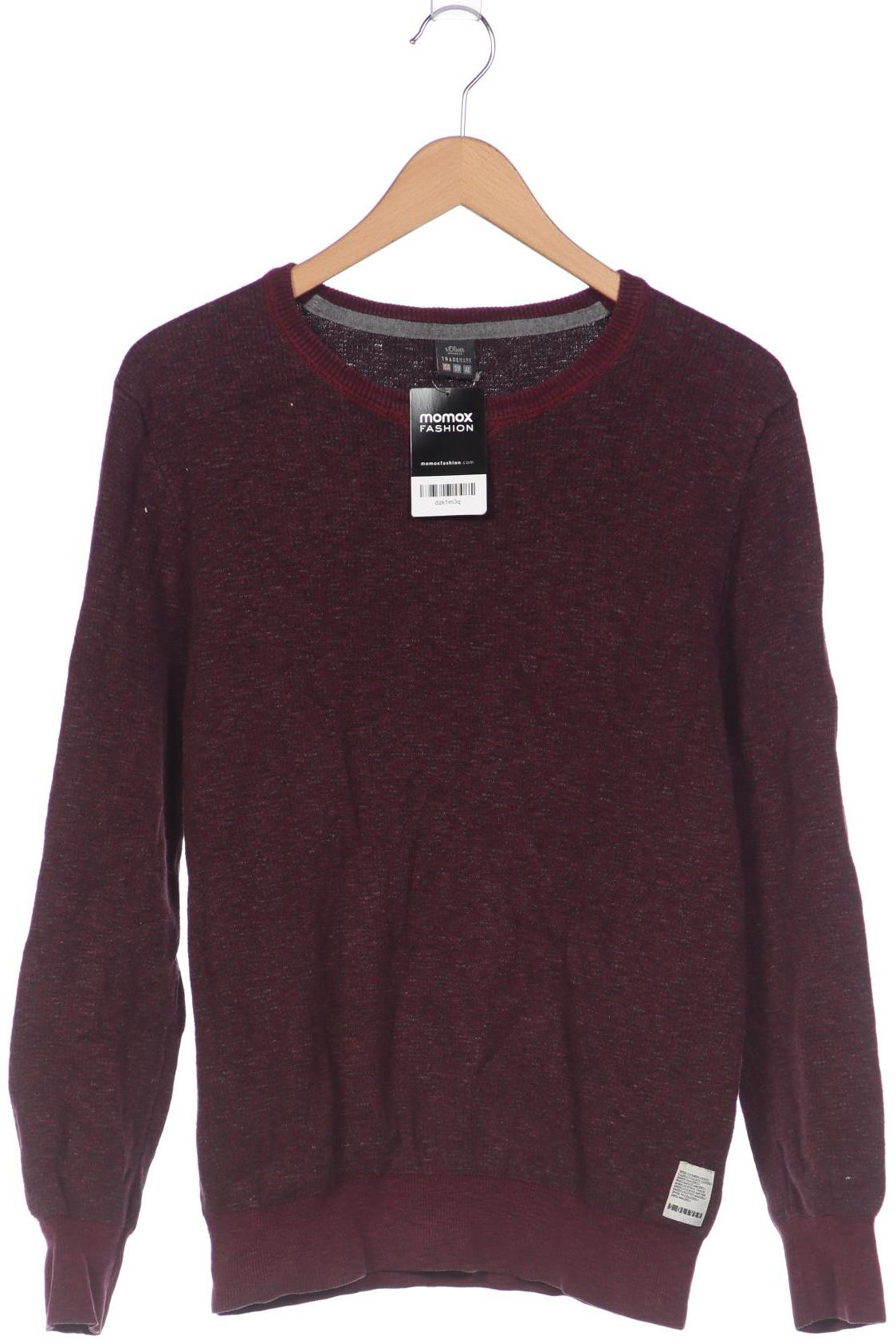 

s.Oliver Herren Pullover, bordeaux, Gr. 48