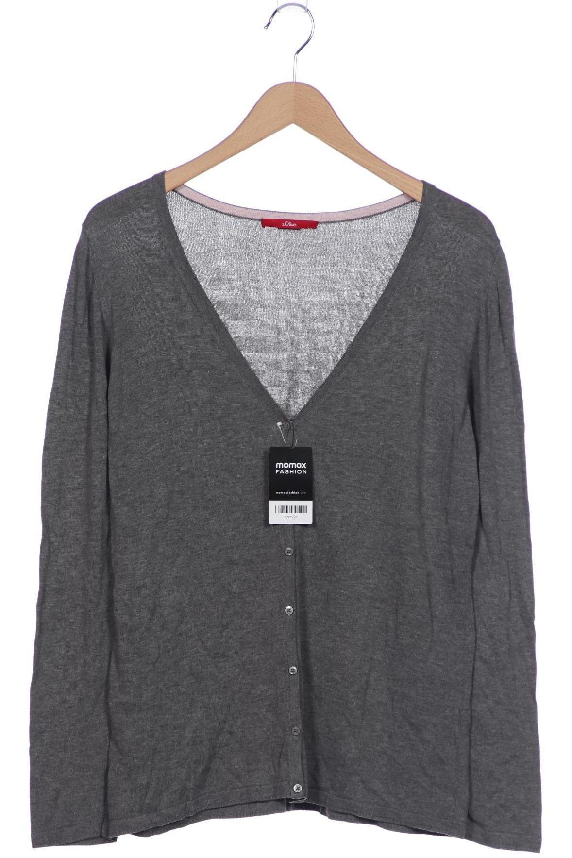 

s.Oliver Herren Strickjacke, grau, Gr. 54