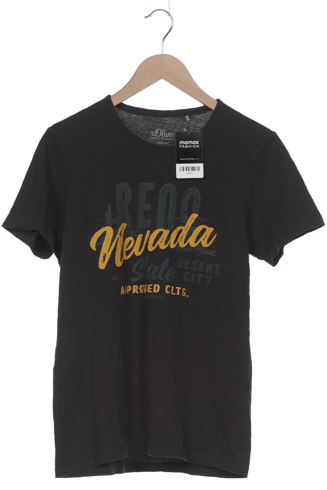 

s.Oliver Herren T-Shirt, grau, Gr. 48