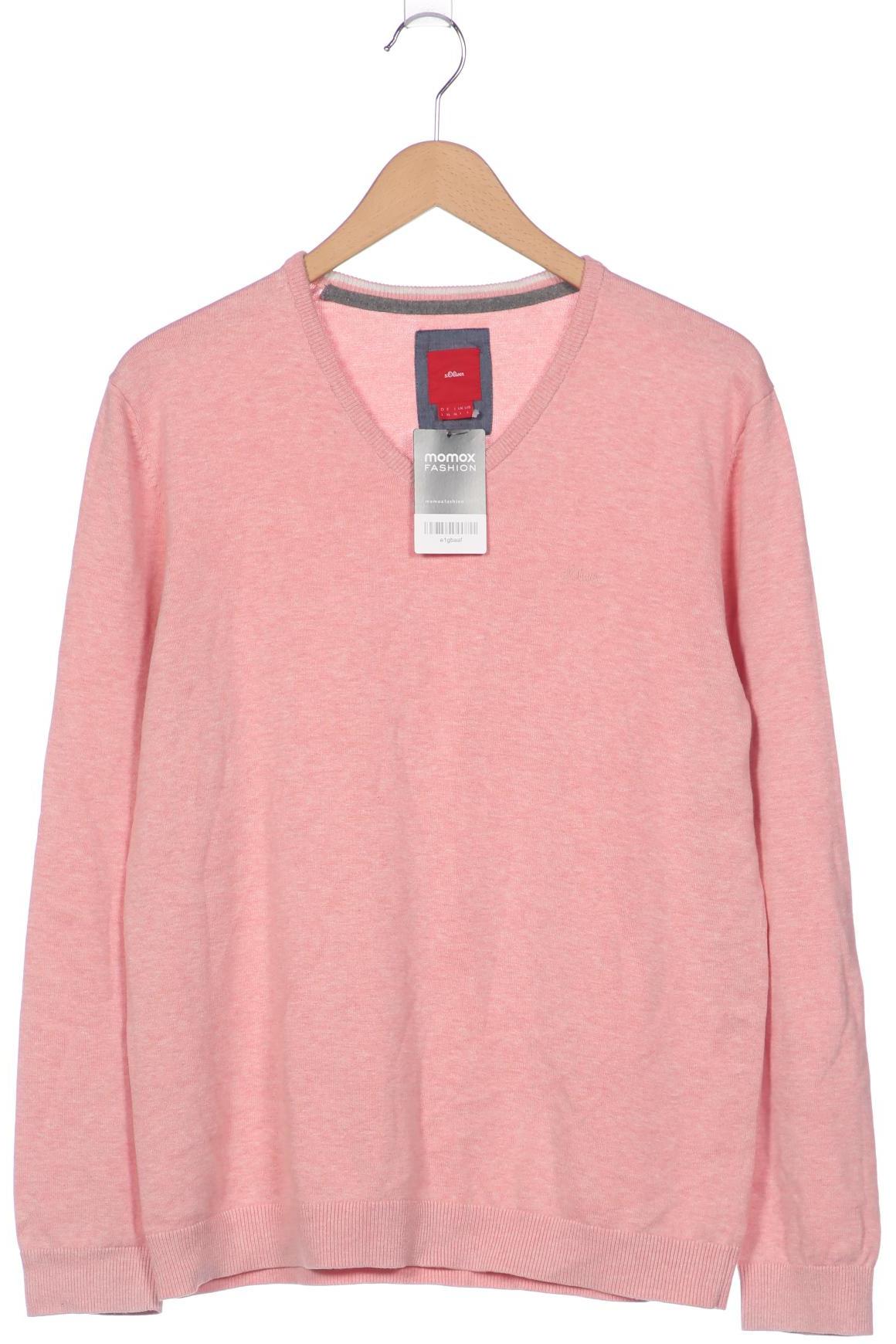 

s.Oliver Herren Pullover, pink, Gr. 52