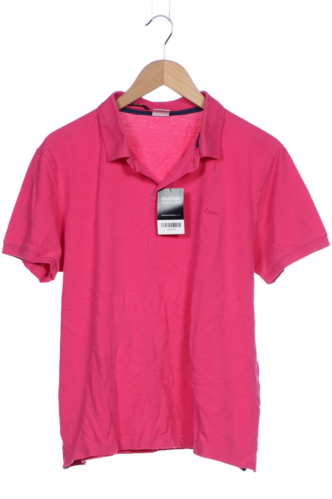 

s.Oliver Herren Poloshirt, pink, Gr. 54