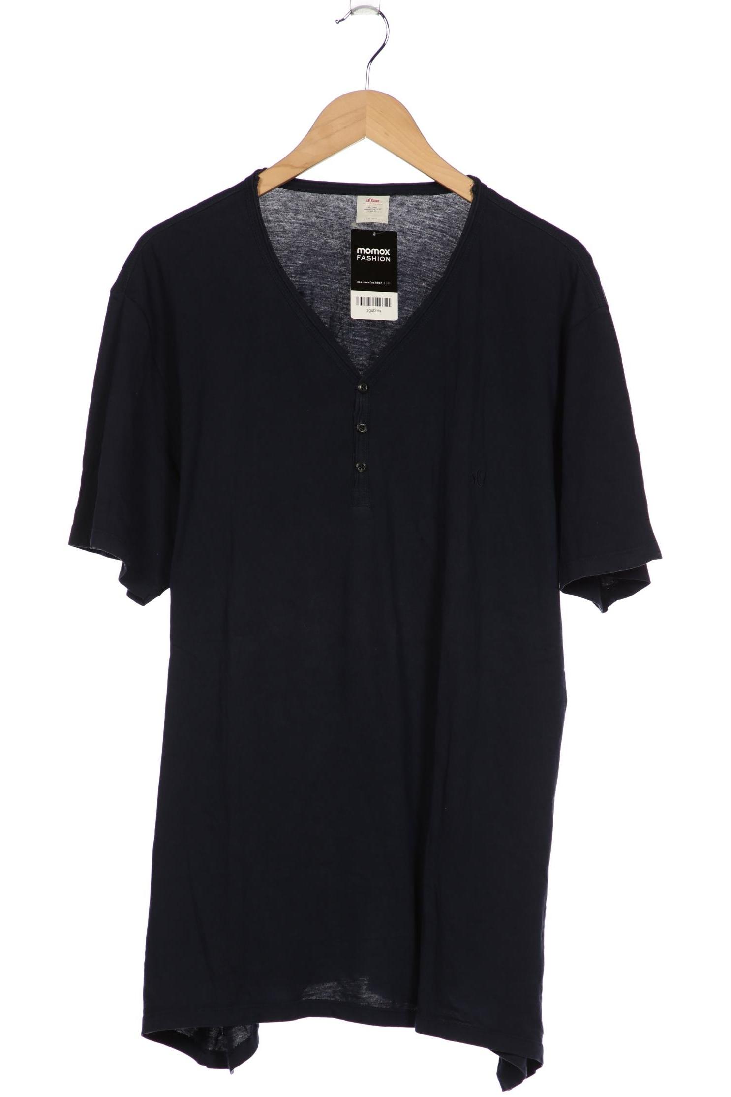 

s.Oliver Herren T-Shirt, marineblau, Gr. 58