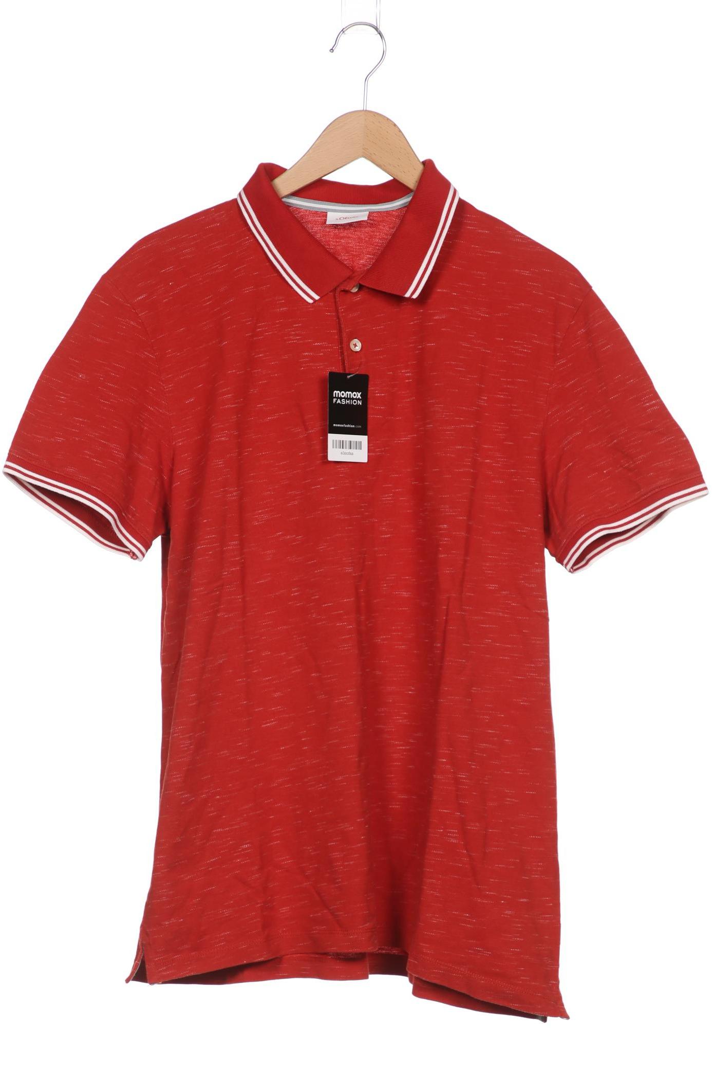 

s.Oliver Herren Poloshirt, rot, Gr. 54