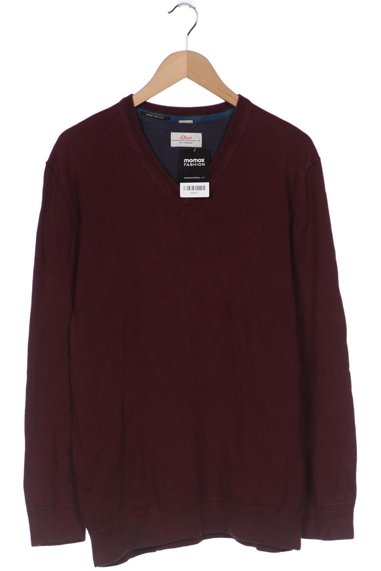 

s.Oliver Herren Pullover, bordeaux, Gr. 54