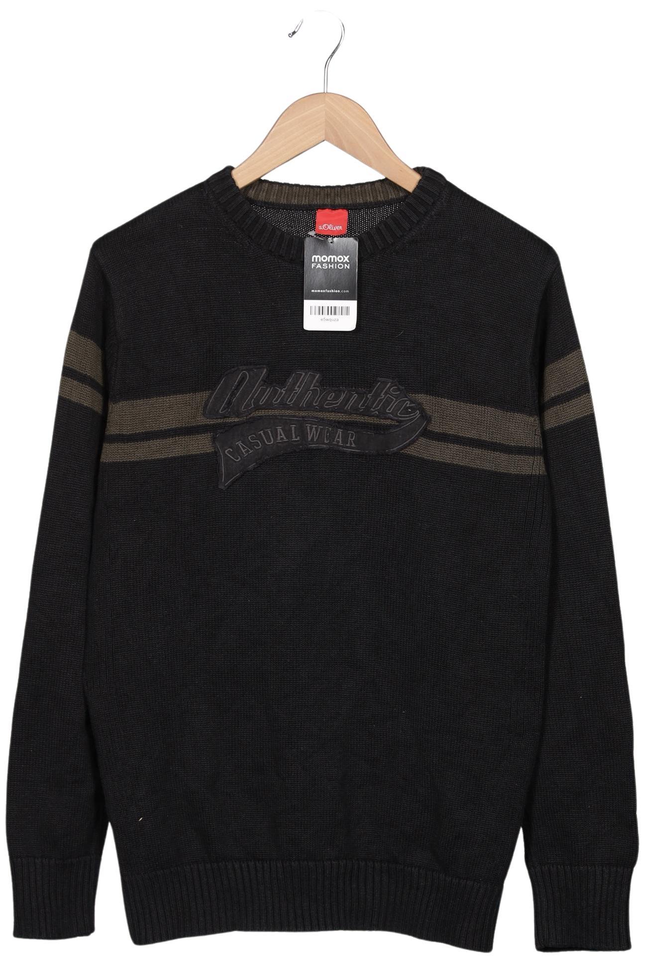 

s.Oliver Herren Pullover, schwarz, Gr. 48