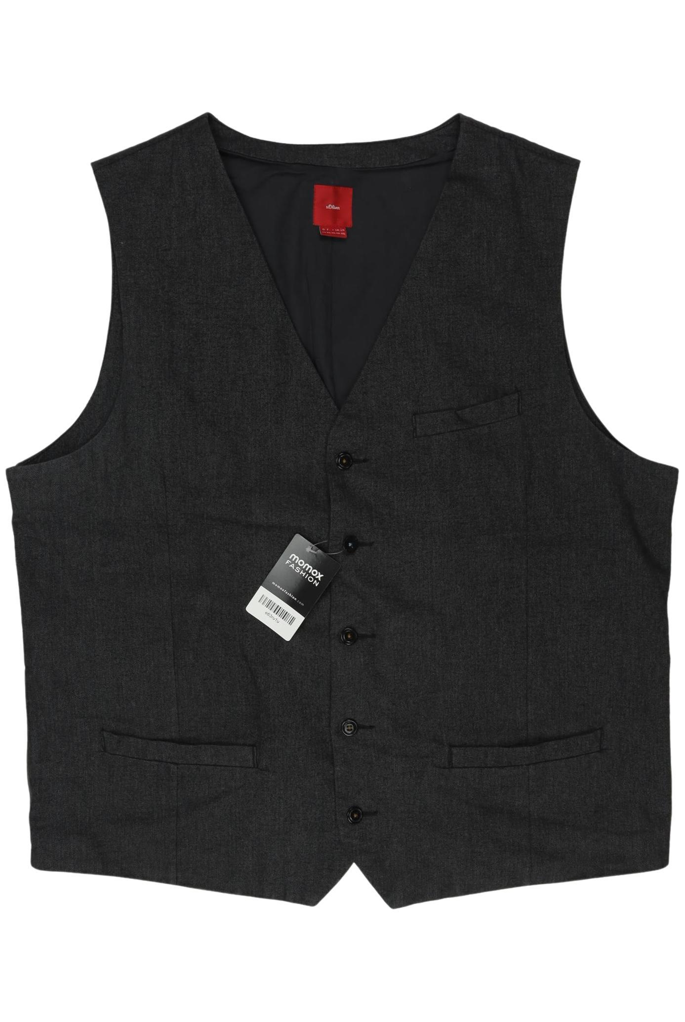 

s.Oliver Herren Weste, grau, Gr. 56
