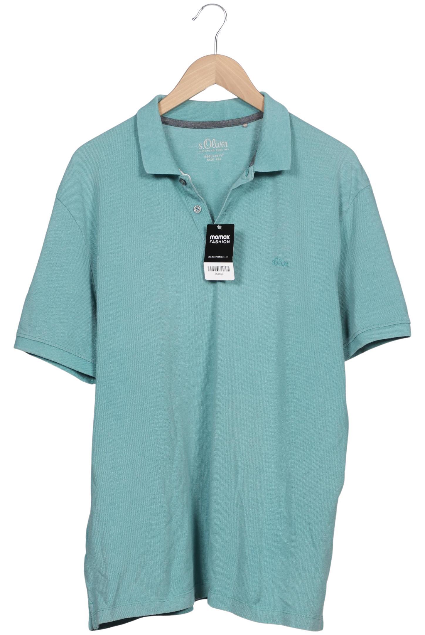 

s.Oliver Herren Poloshirt, türkis, Gr. 56