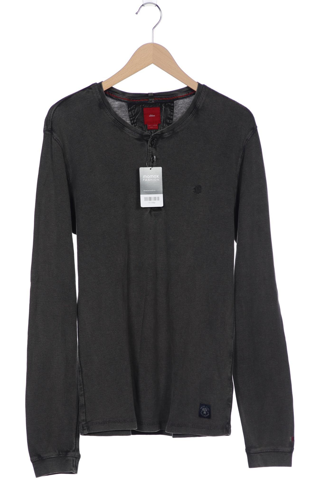 

s.Oliver Herren Langarmshirt, grau