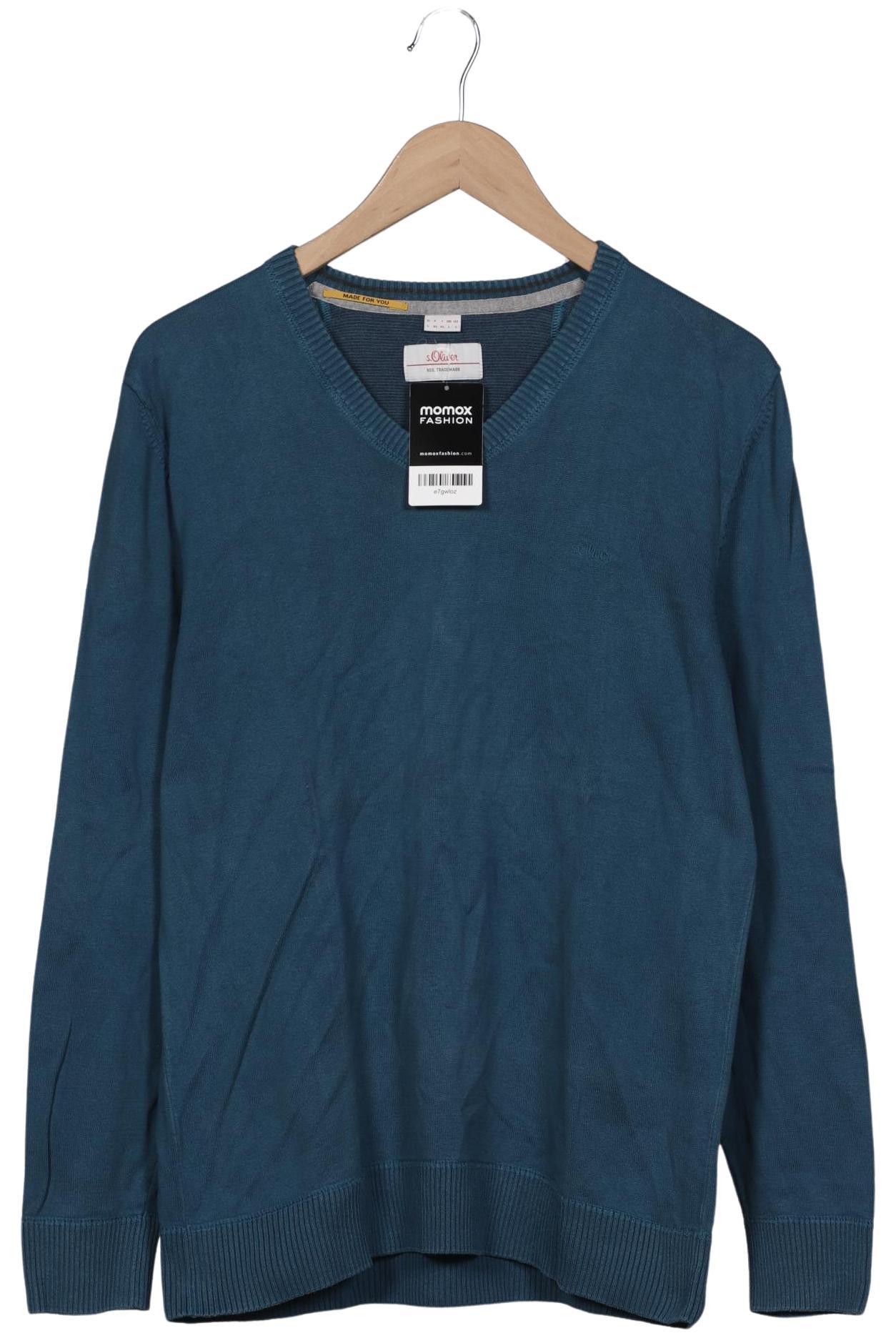 

s.Oliver Herren Pullover, blau, Gr. 52