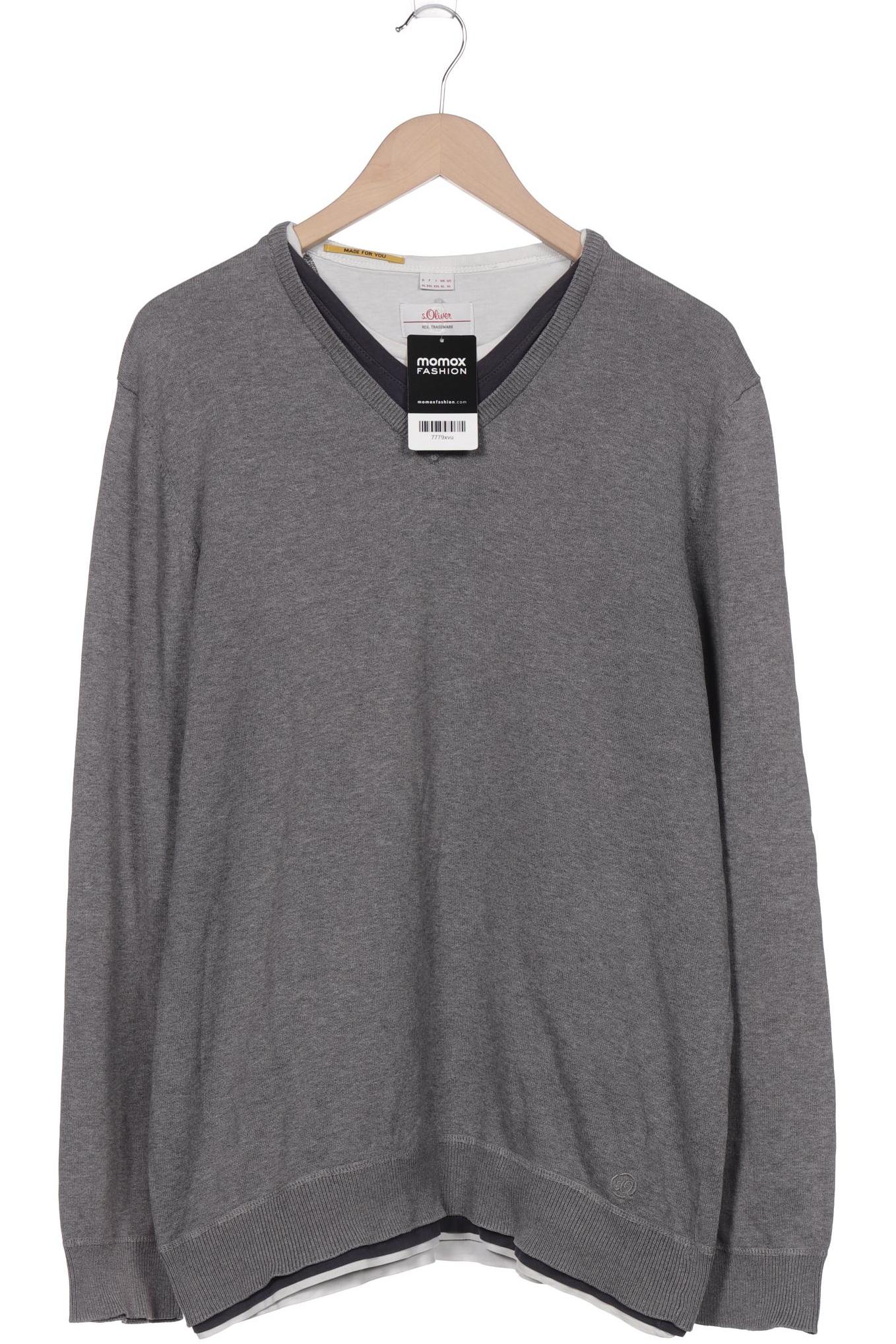 

s.Oliver Herren Pullover, grau, Gr. 54