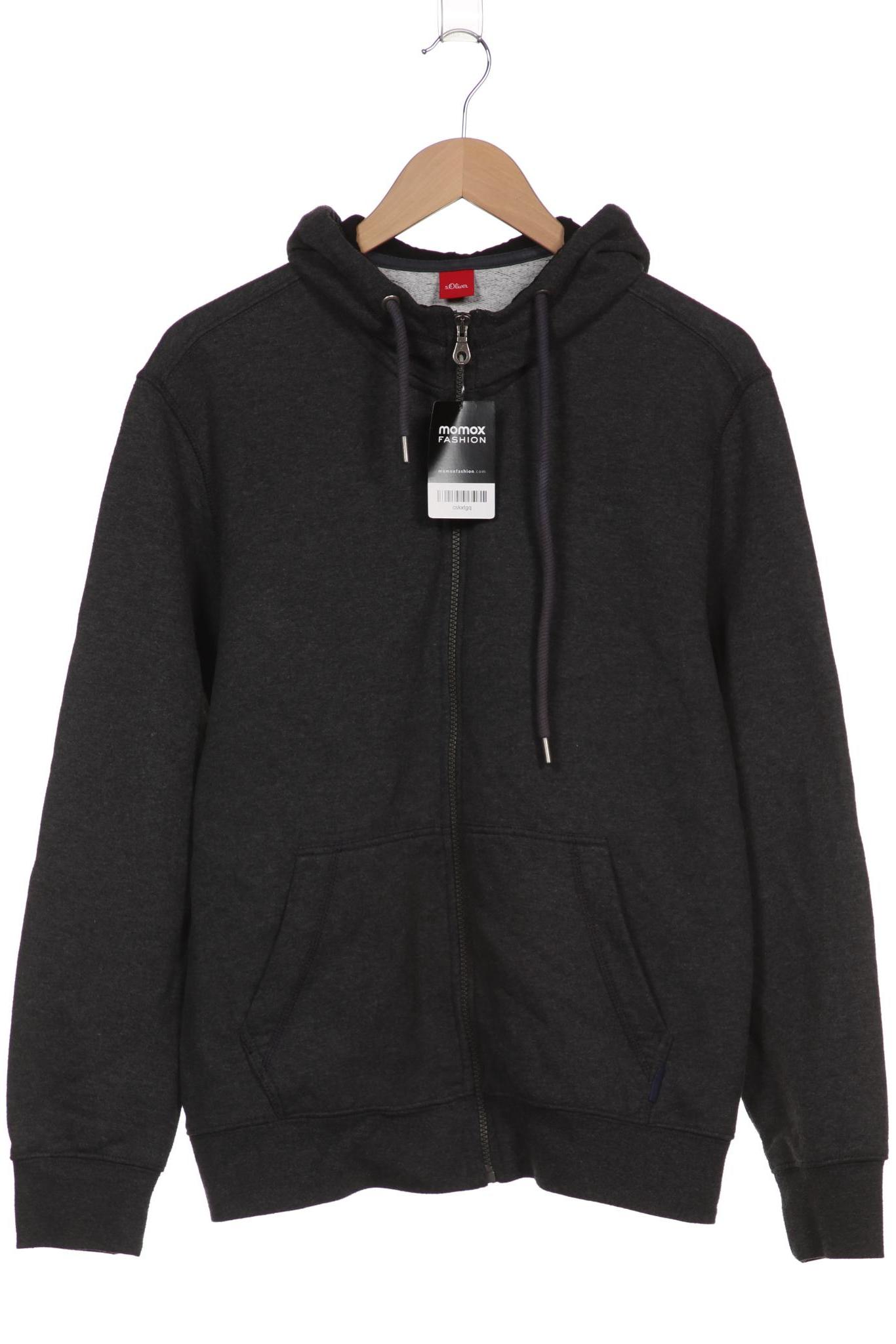 

s.Oliver Herren Kapuzenpullover, grau, Gr. 52