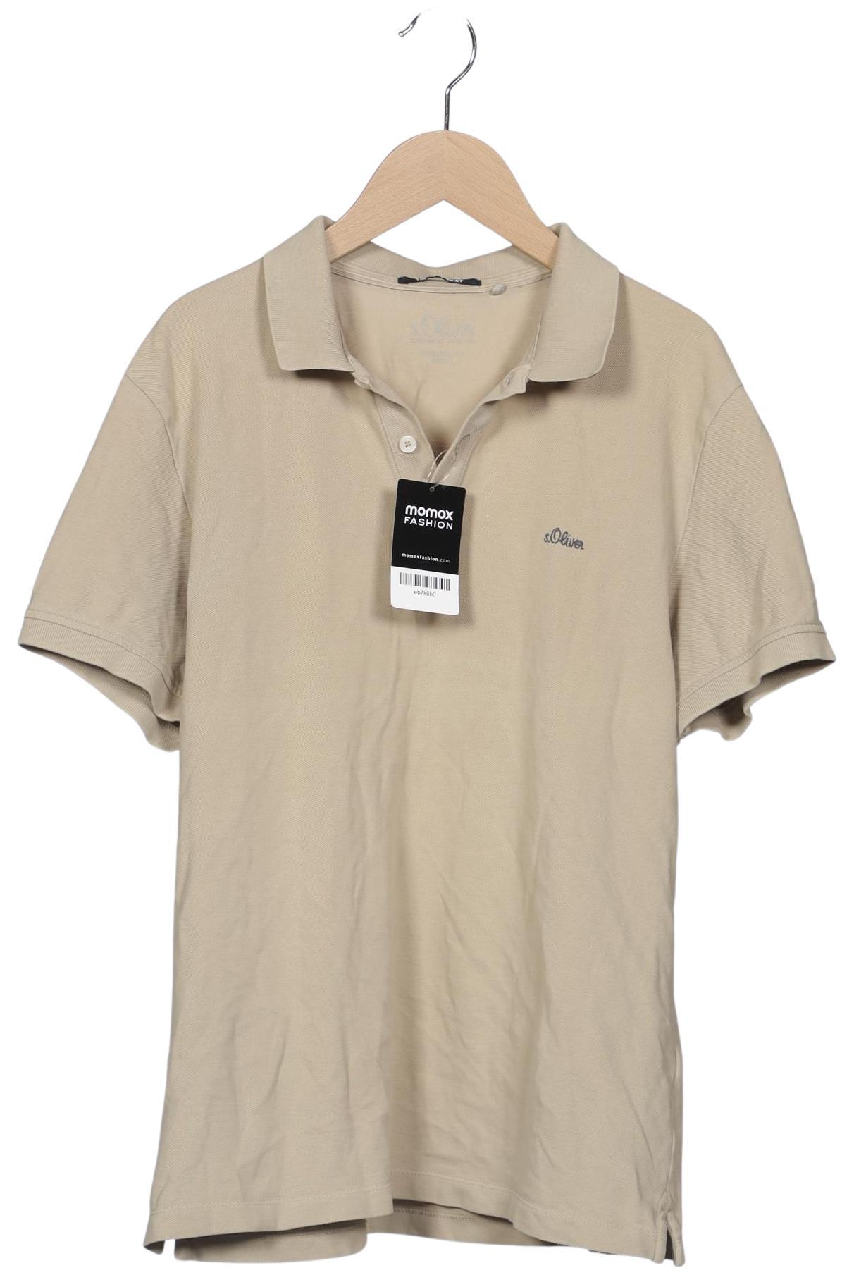 

s.Oliver Herren Poloshirt, beige, Gr. 52